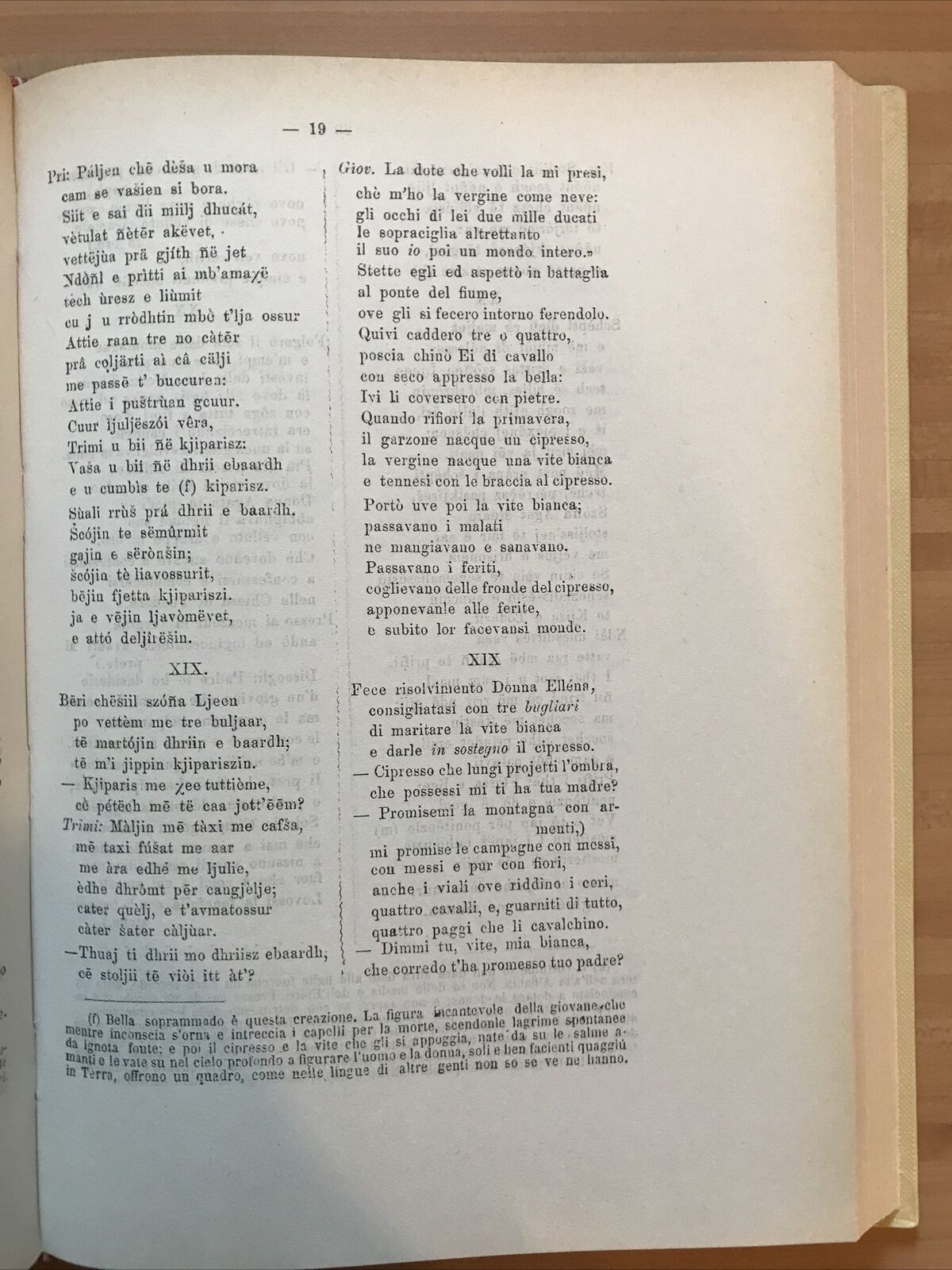 La bandiera dell'Albania,  Rapsodie e Lexicon, Fiamurai Arbërit, Arnaldo Forni #