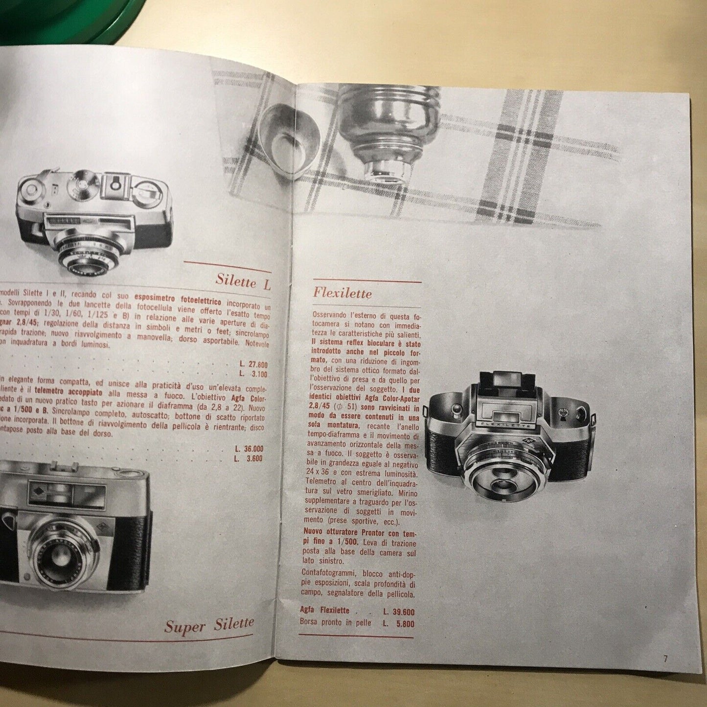 AGFA CATALOGO 62 -  FOTOGRAFIA 1962