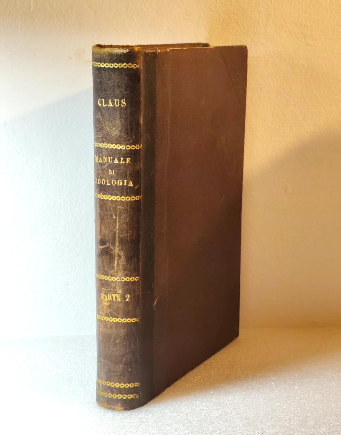 Manuale di Zoologia parte seconda, C. Claus, Cattaneo. Vallardi - antico '800