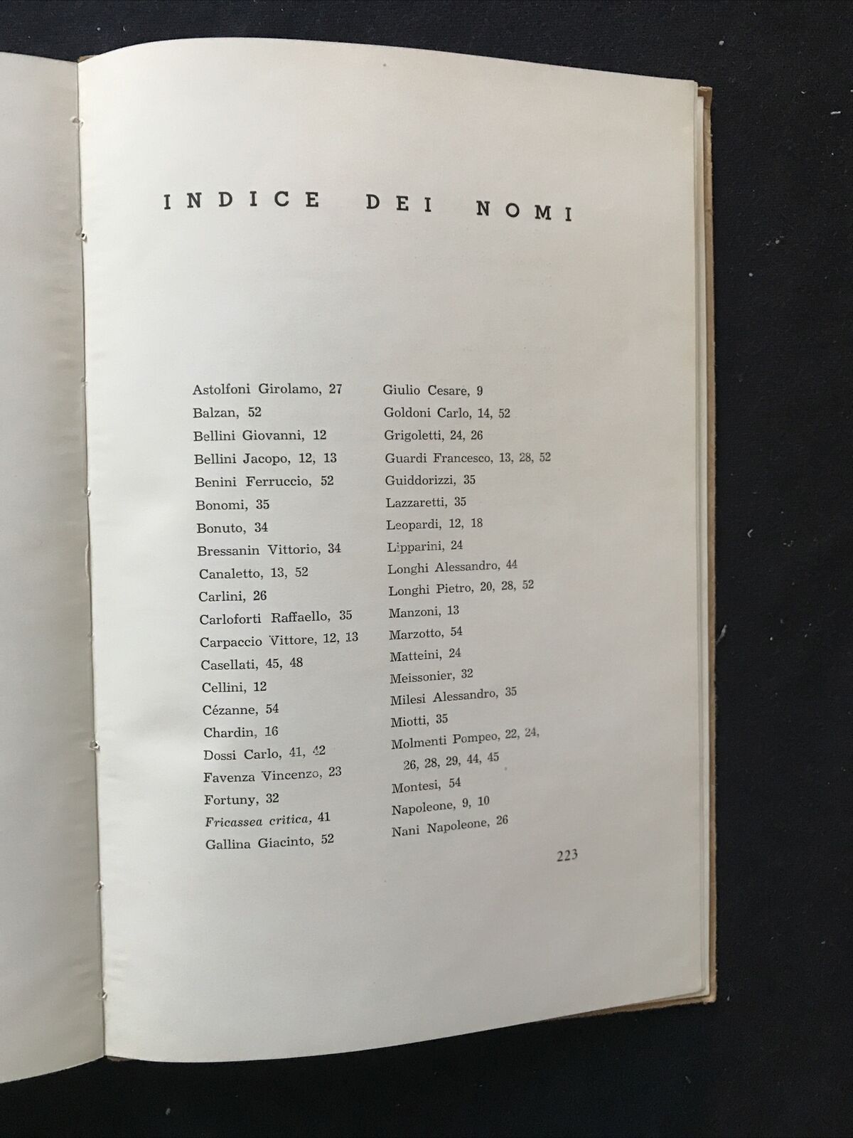 GIACOMO FAVRETTO, Enrico Somaré, Mondadori