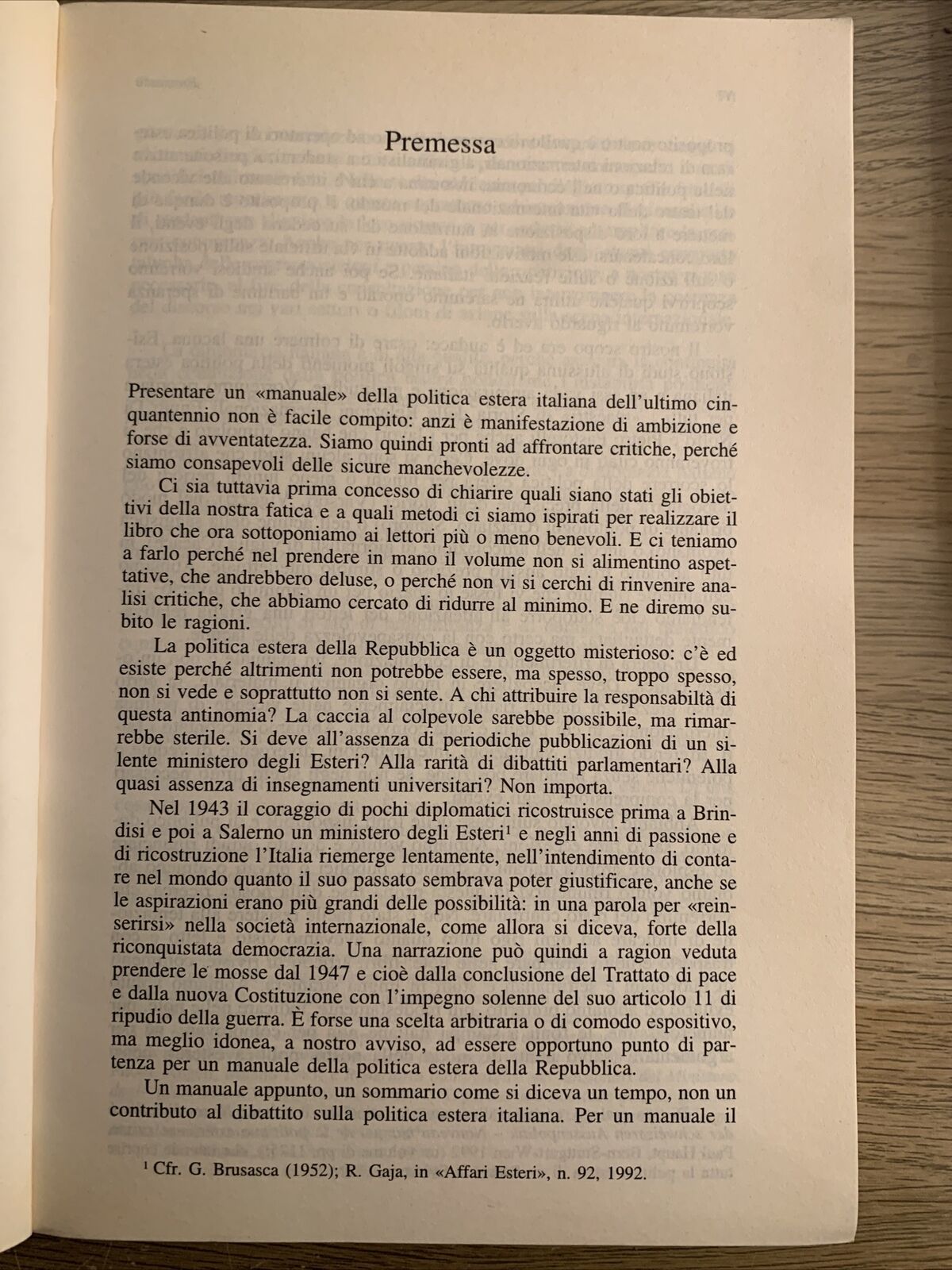 MANUALE DELLA POLITICA ESTERA ITALIANA 1947-1993. FERRARIS. LATERZA 1996