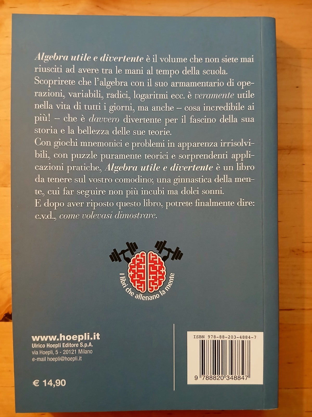 Algebra utile e divertente - Michael Willers - Hoepli 2012