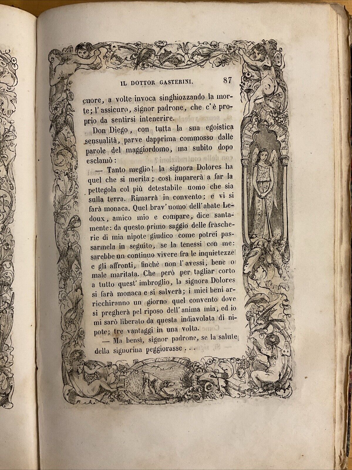 La Gola i sette peccati mortali - Eugenio Sue, Volume unico 1852