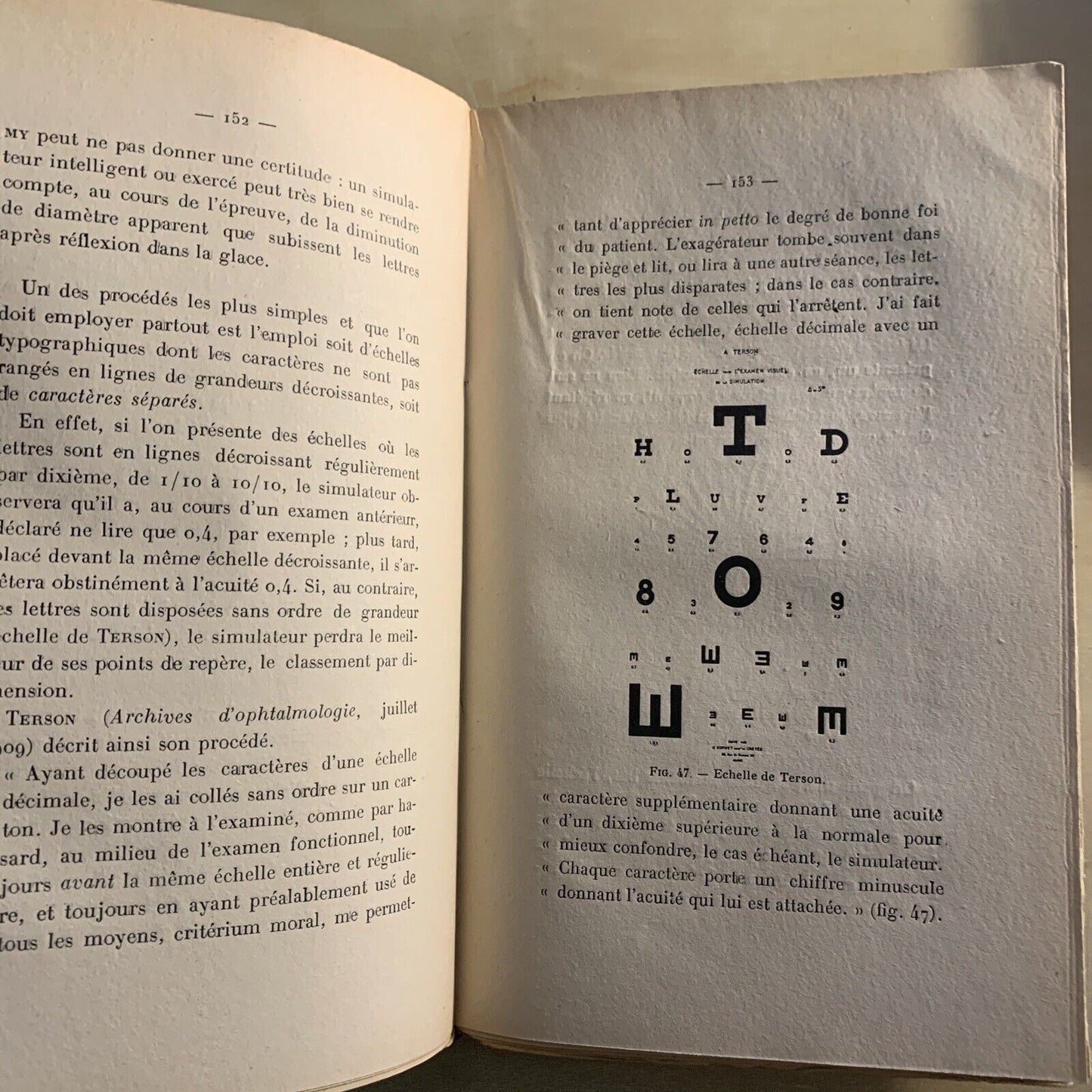 LE SIMULATEUR DEVANT L'OPHTALMOLOGISTE EXPERT - Bichelonne, Cantonnet. 1925 #