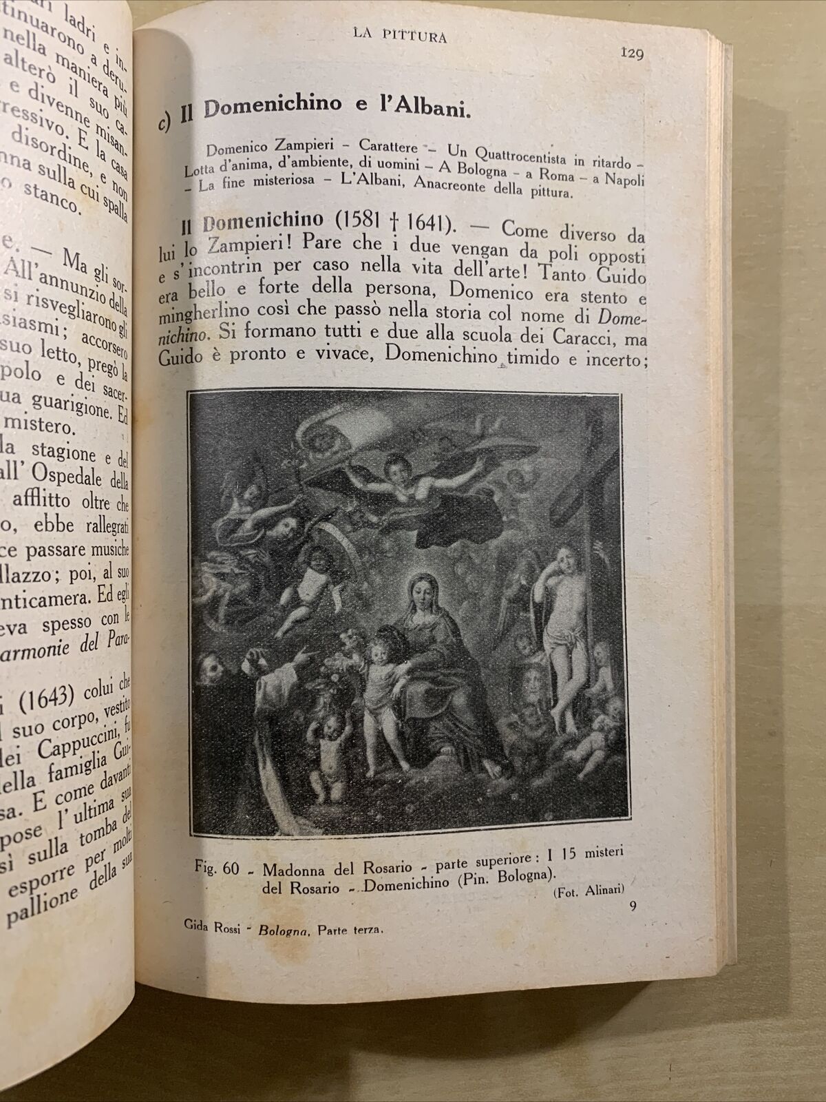 BOLOGNA NELLA STORIA NELL'ARTE E NEL COSTUME - Gida Rossi, Bologna Papale 1928 #