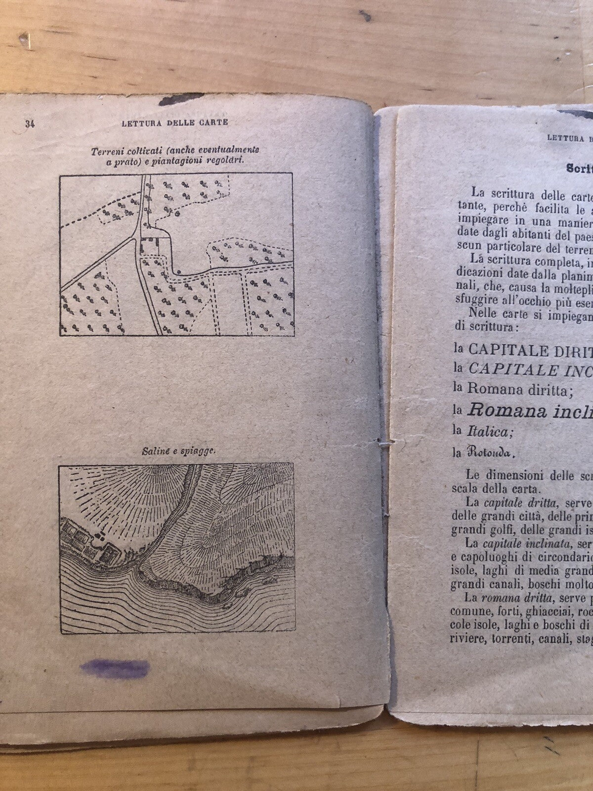 Nozioni di Topografia per i Carabinieri Reali, Ministero della guerra. 1901