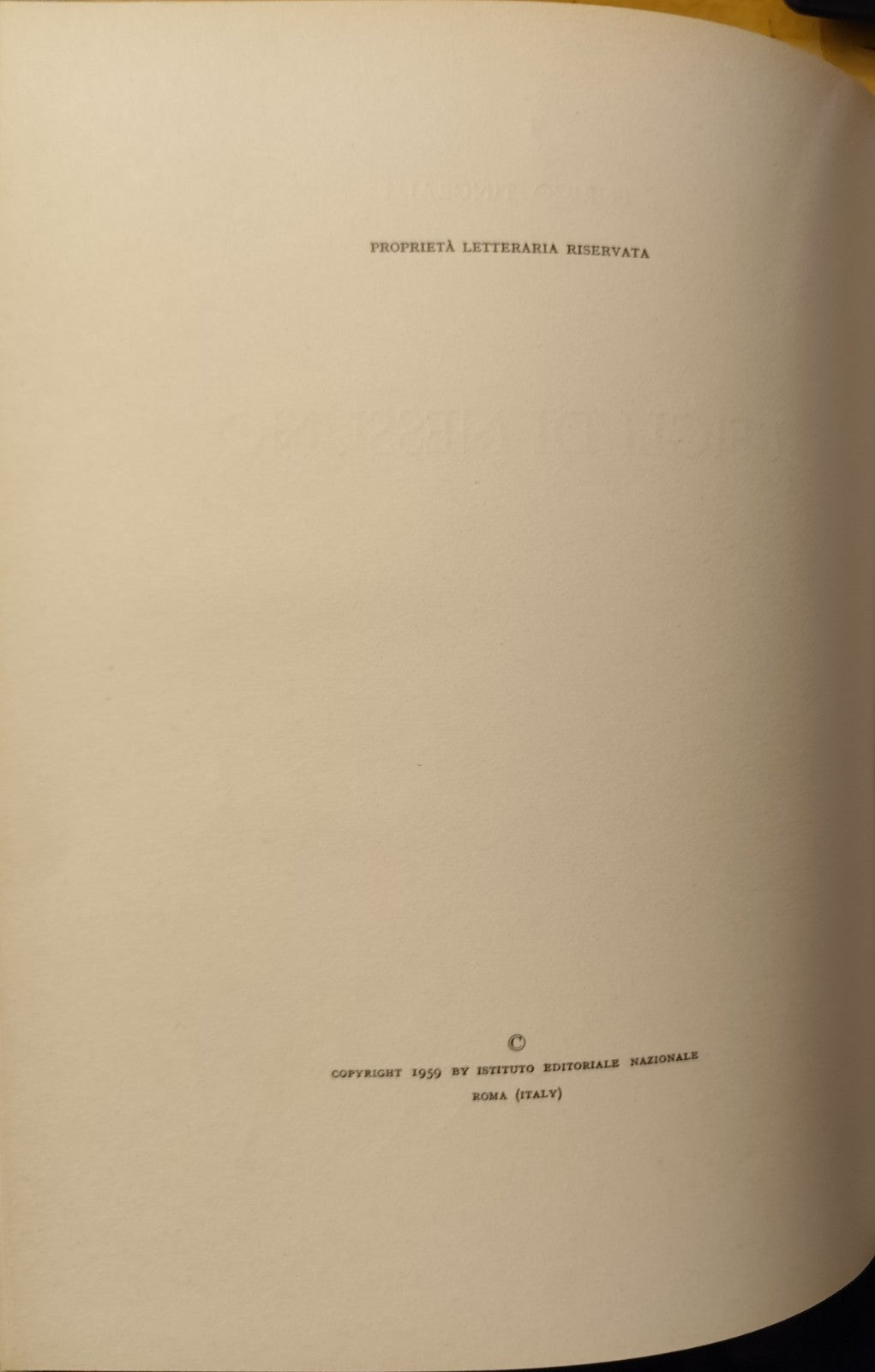 I figli di nessuno problemi sociali E. Tingralli, 1959 istituto editoriale nazio