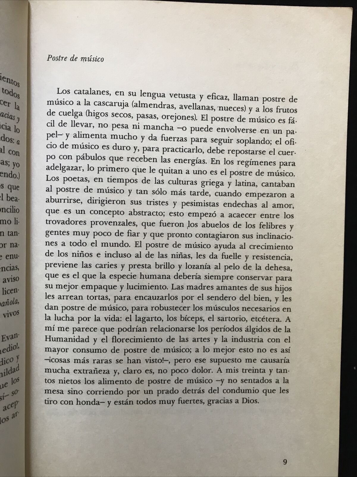 El juego de los tres madronõs, Camilo José Cela, destino ediciones 1983