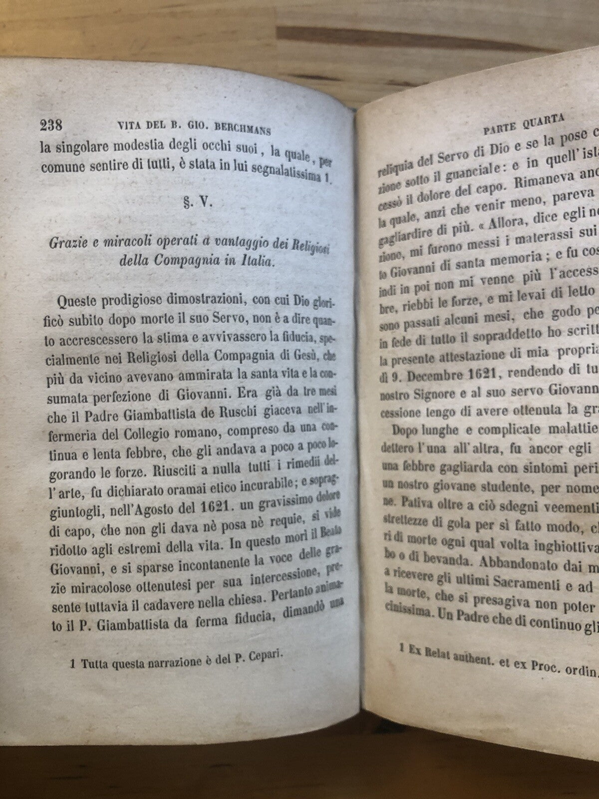 Vita del beato Giovanni Berchmans della compagnia di Gesù - Cepari Virgilio 1865