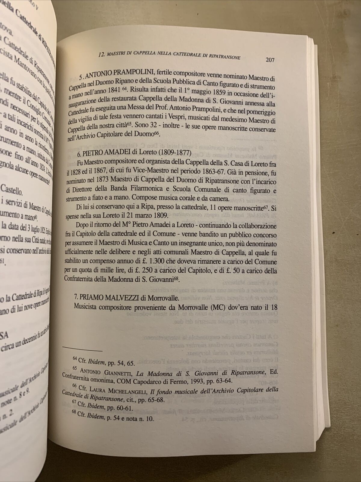 VICENDE RIPANE - ALFREDO ROSSI. CARRELLATA STORICA