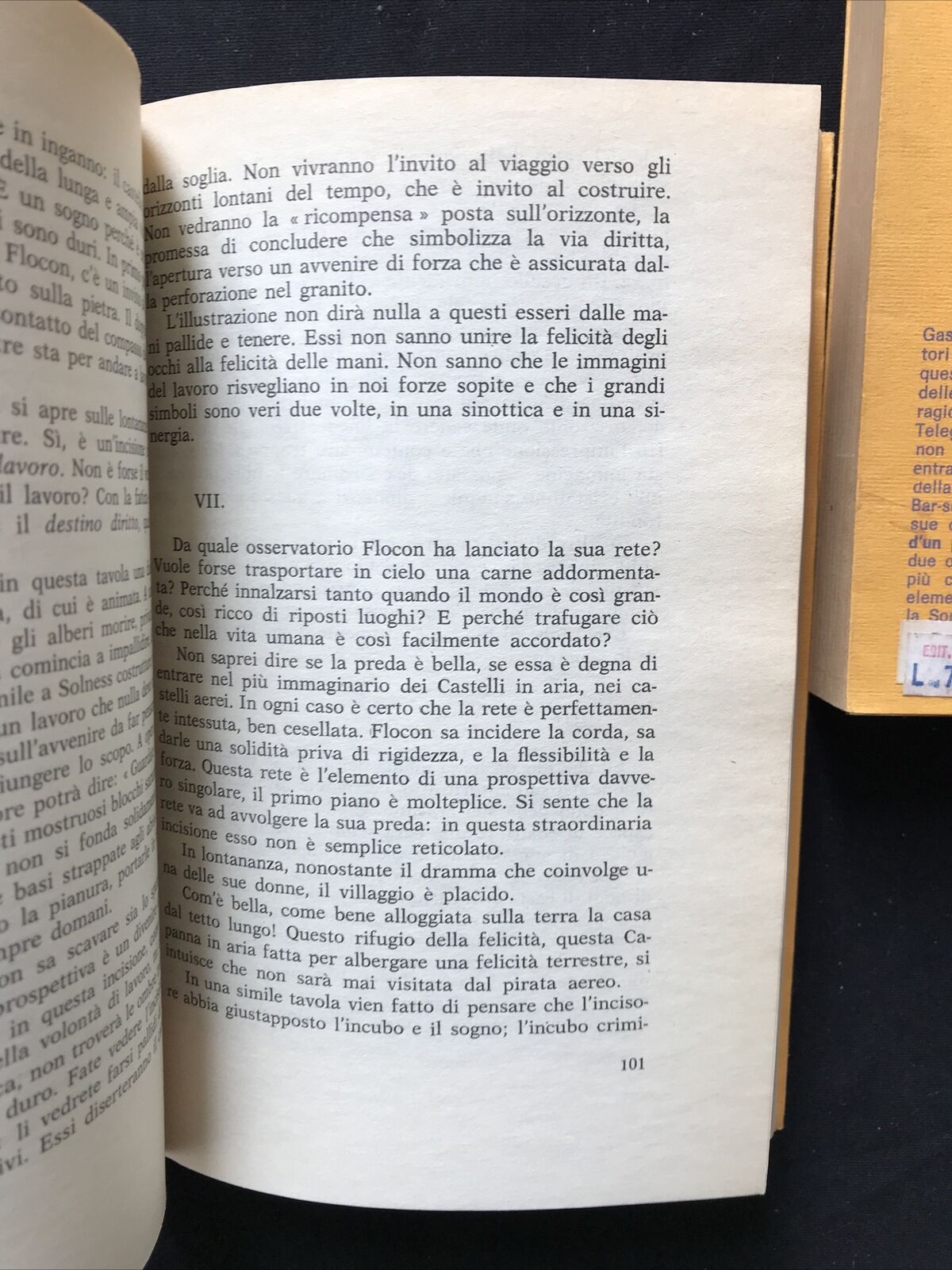 GASTON BACHELARD - Dedalo libri, La scienza nuova collana.  #