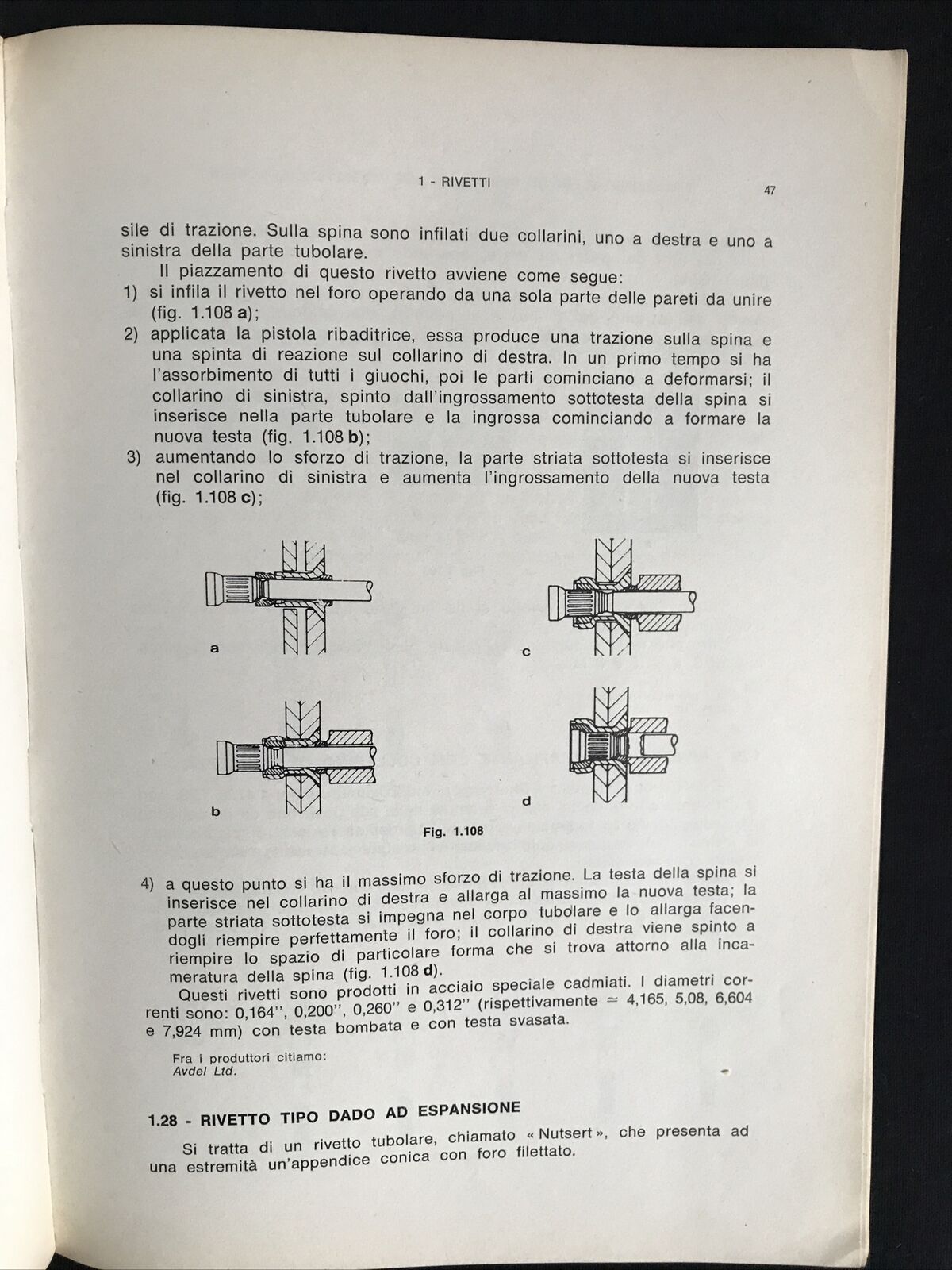 I fasteners elemento moderno di una progettazione moderna, M. Pessina, 1965 ETAS