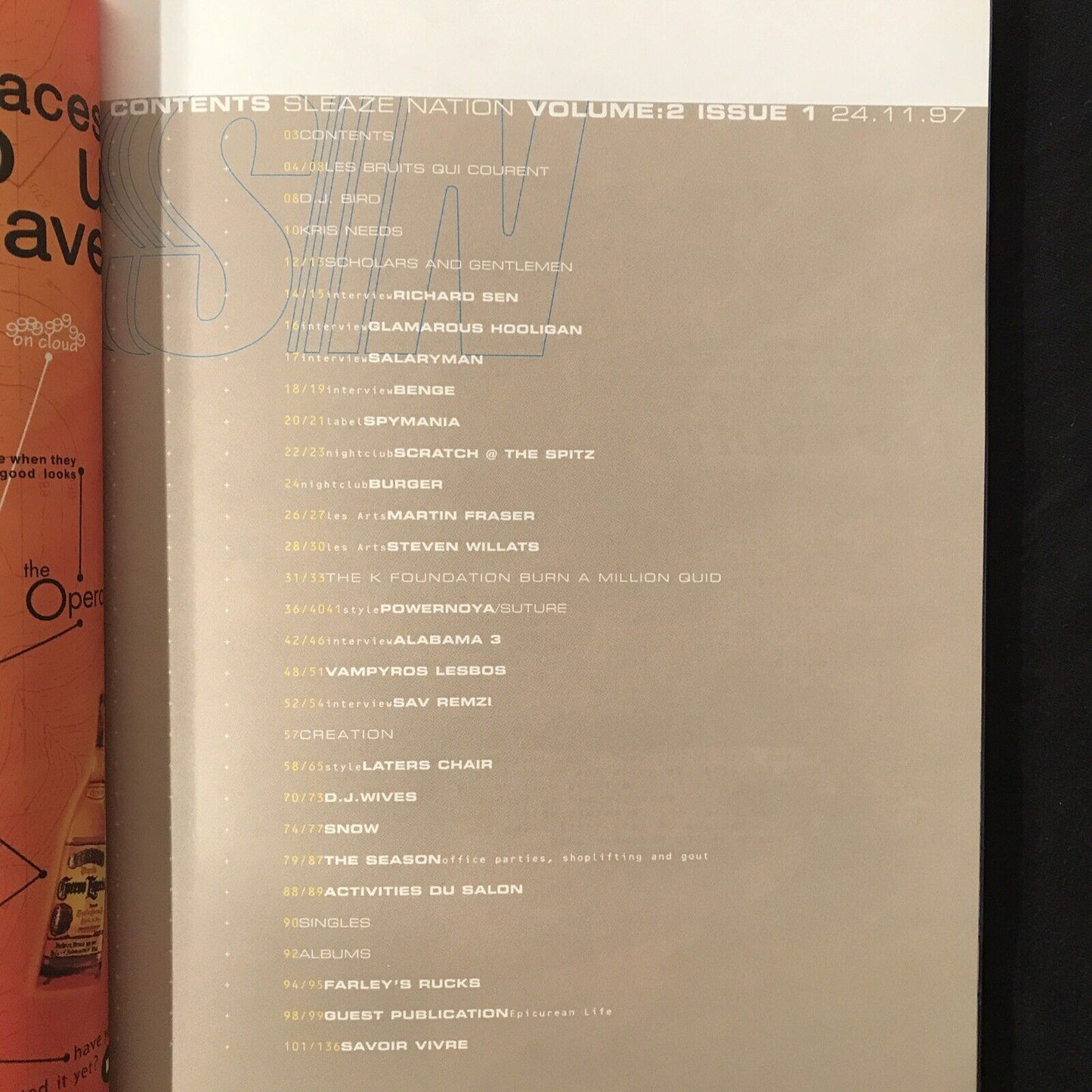 Sleazenation Volume 2 Issue 1