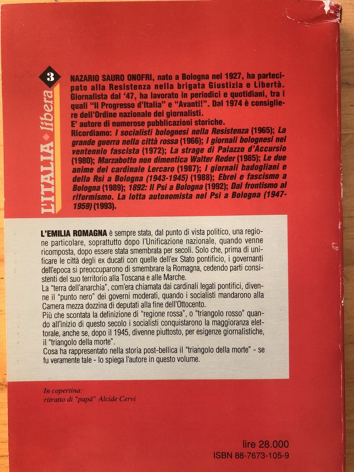 Il triangolo Rosso (1943-1947) Nazario Sauro Onofri, la verità sul dopoguerra in