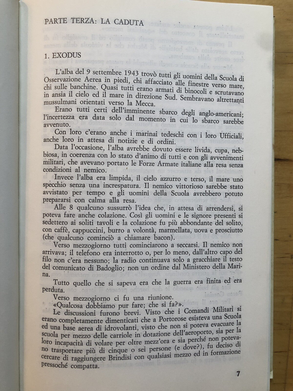 Un alcione dalle ali spezzate Parte terza, La Caduta. Sergio Nesi *Autografato**