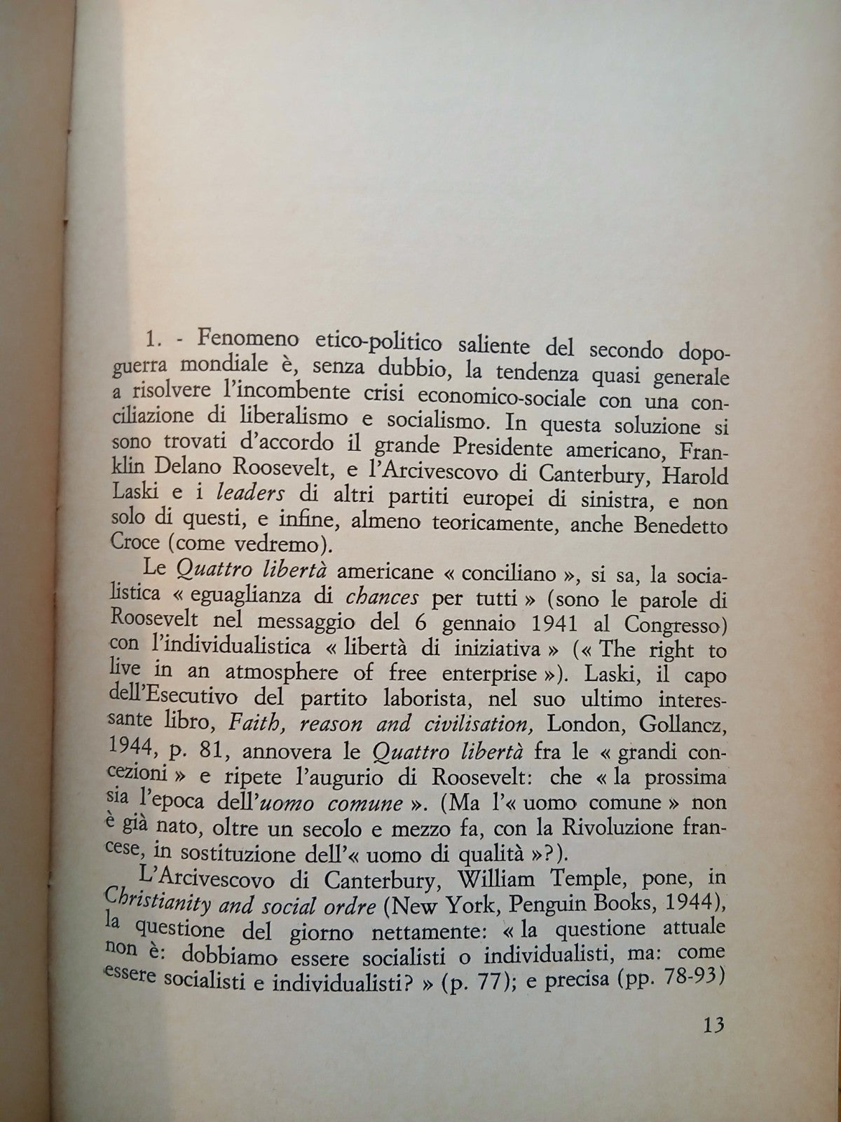 La libertà comunista - Galvano della Volpe - Samonà e Savelli 1969