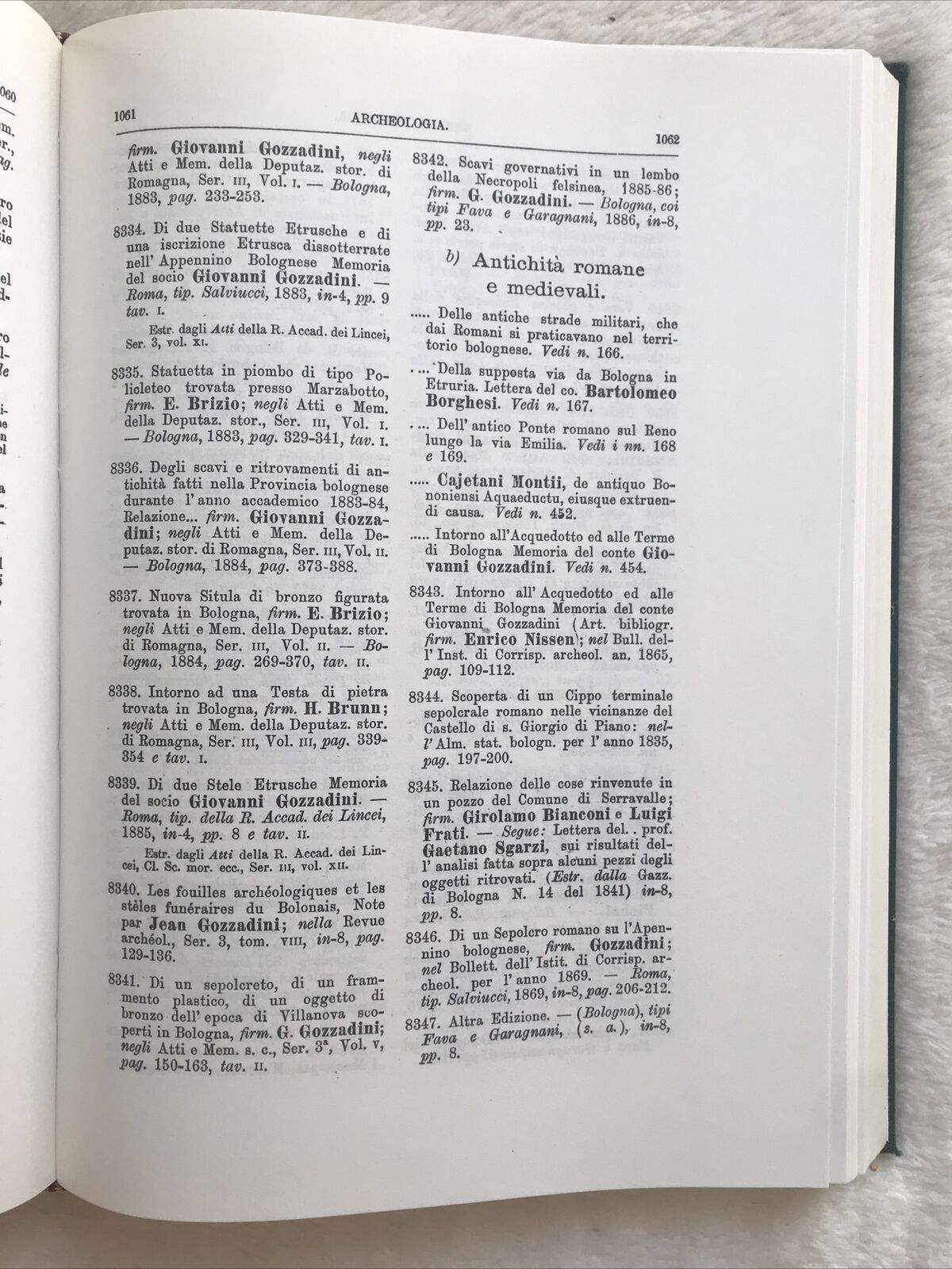 OPERE DELLA BIBLIOGRAFIA BOLOGNESE, Luigi Frati, Arnaldo Forni editore