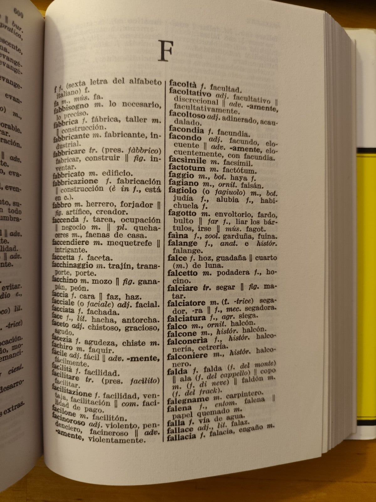 Vocabolario Spagnolo - Italiano, Ita - Spagnolo. A. Alvisi, Malipiero ed. 1972