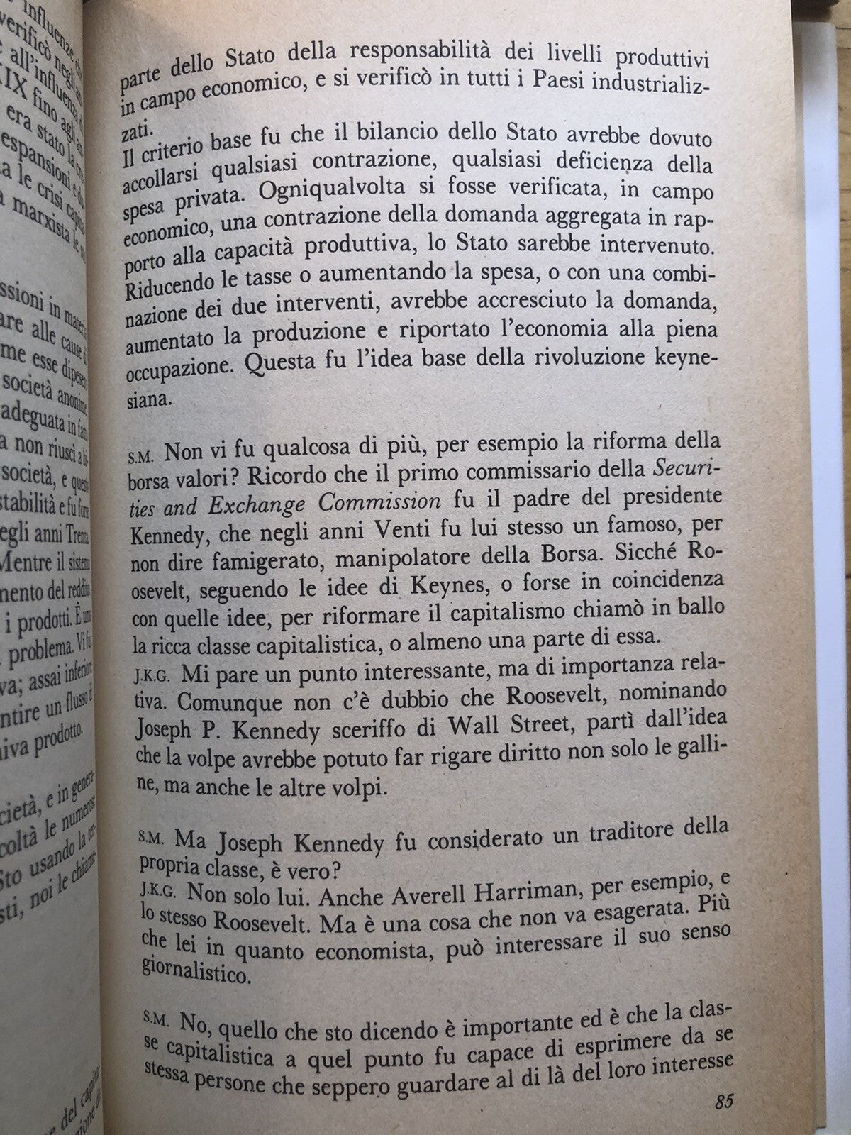 John Kenneth Galbraith storia dell'Economia La cultura dell'appagamento La monet
