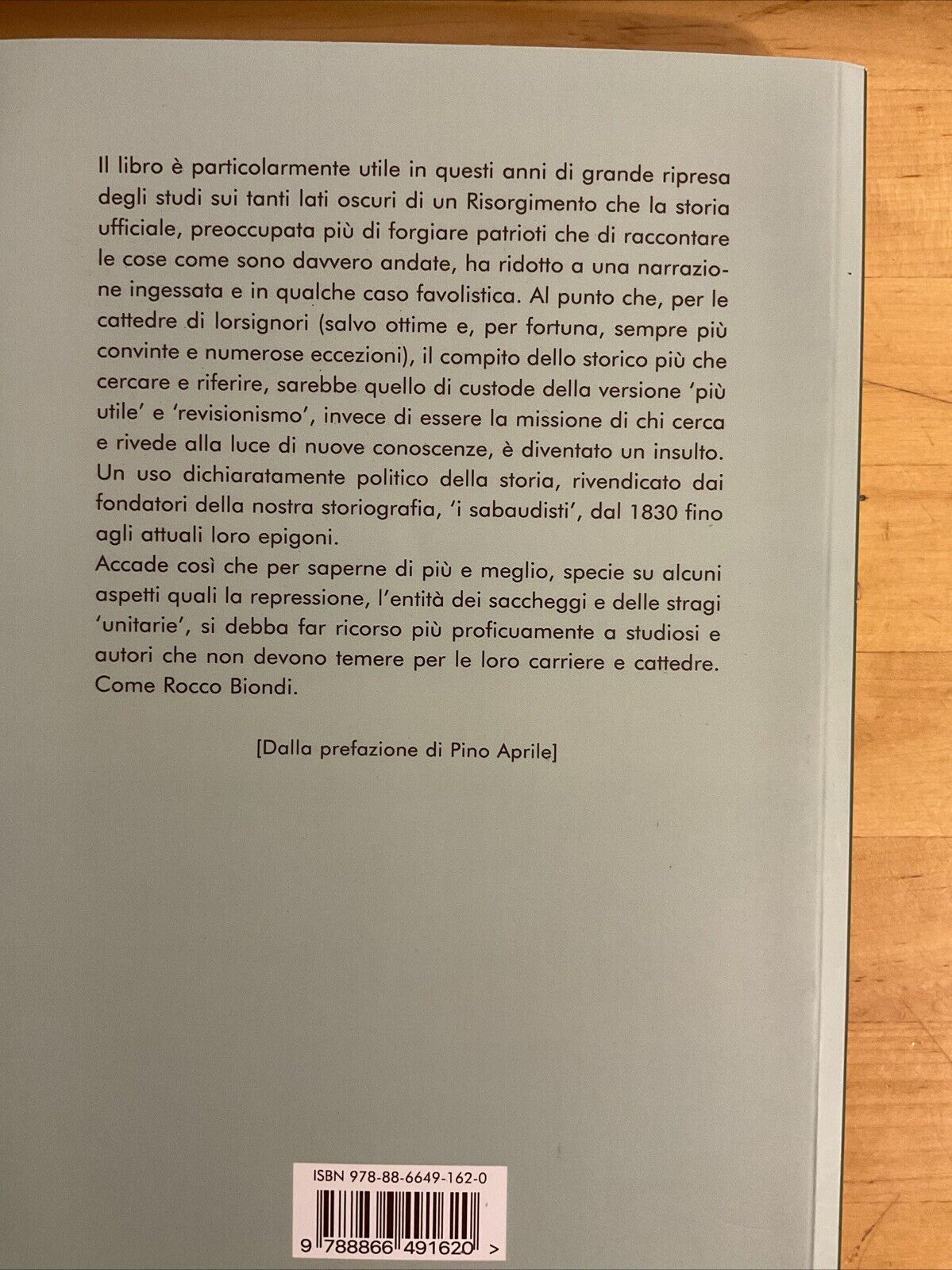 Storiografia del brigantaggio postunitario - Rocco Biondi. Magenes 2018