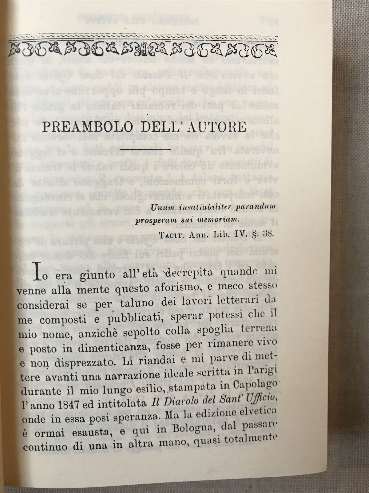 IL DIAVOLO DEL SANT'UFFICIO, BOLOGNA 1789 - 1800, A. Zanolini. 4 voll in 2 libri