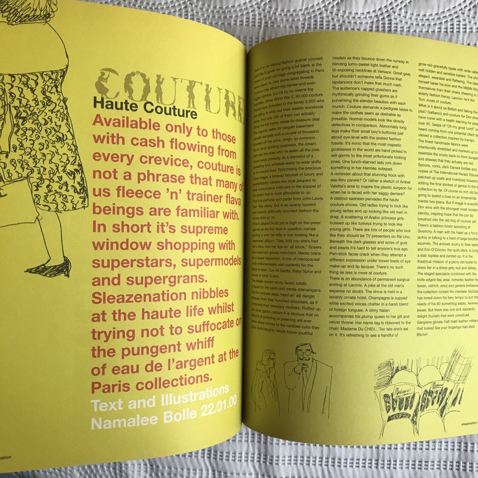 SLEAZENATION magazine - march 2000 volume 3 issue 02