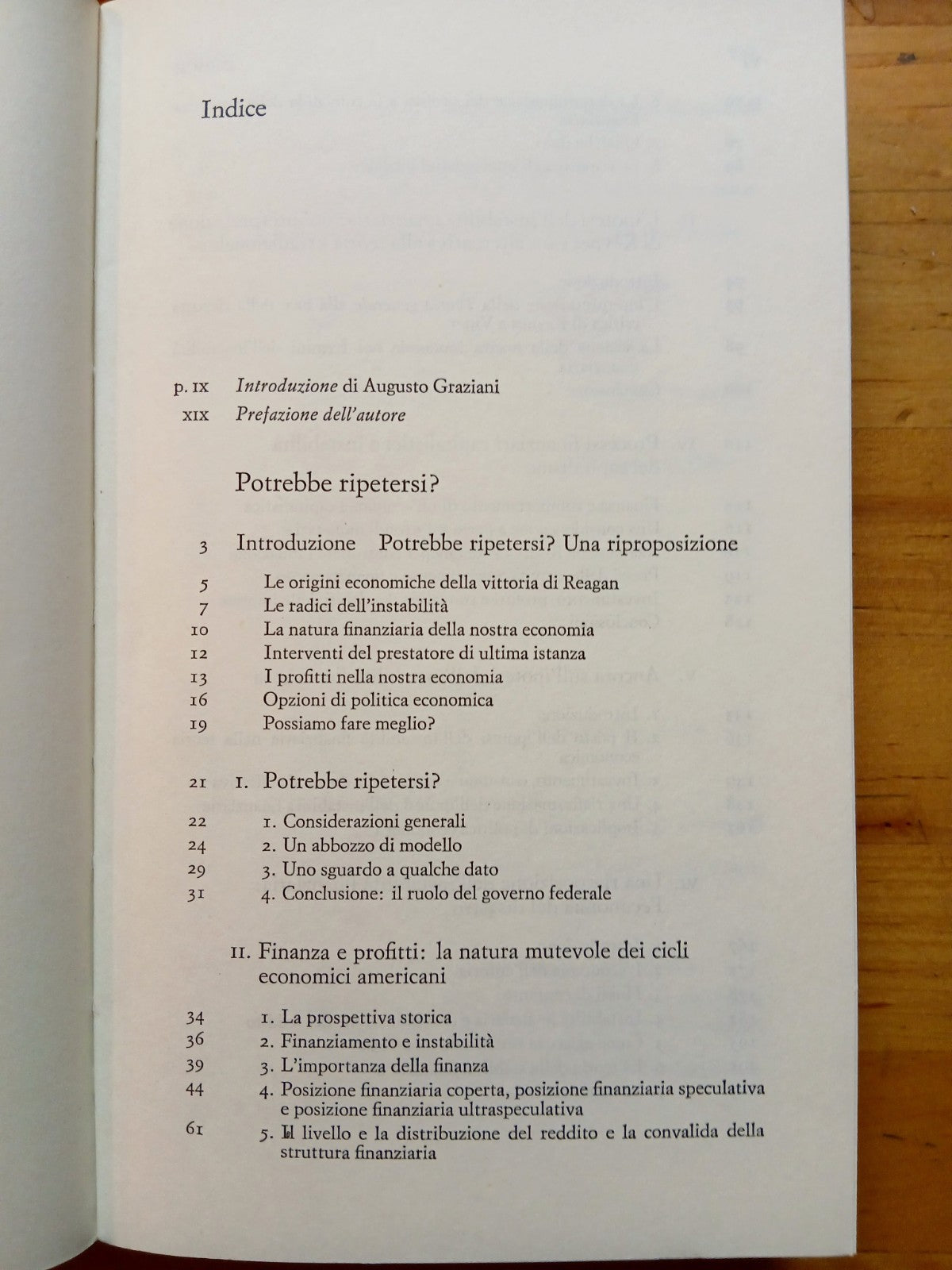Potrebbe ripetersi? Minsky - Instabilità e finanza dopo la crisi . .Einaudi 1984