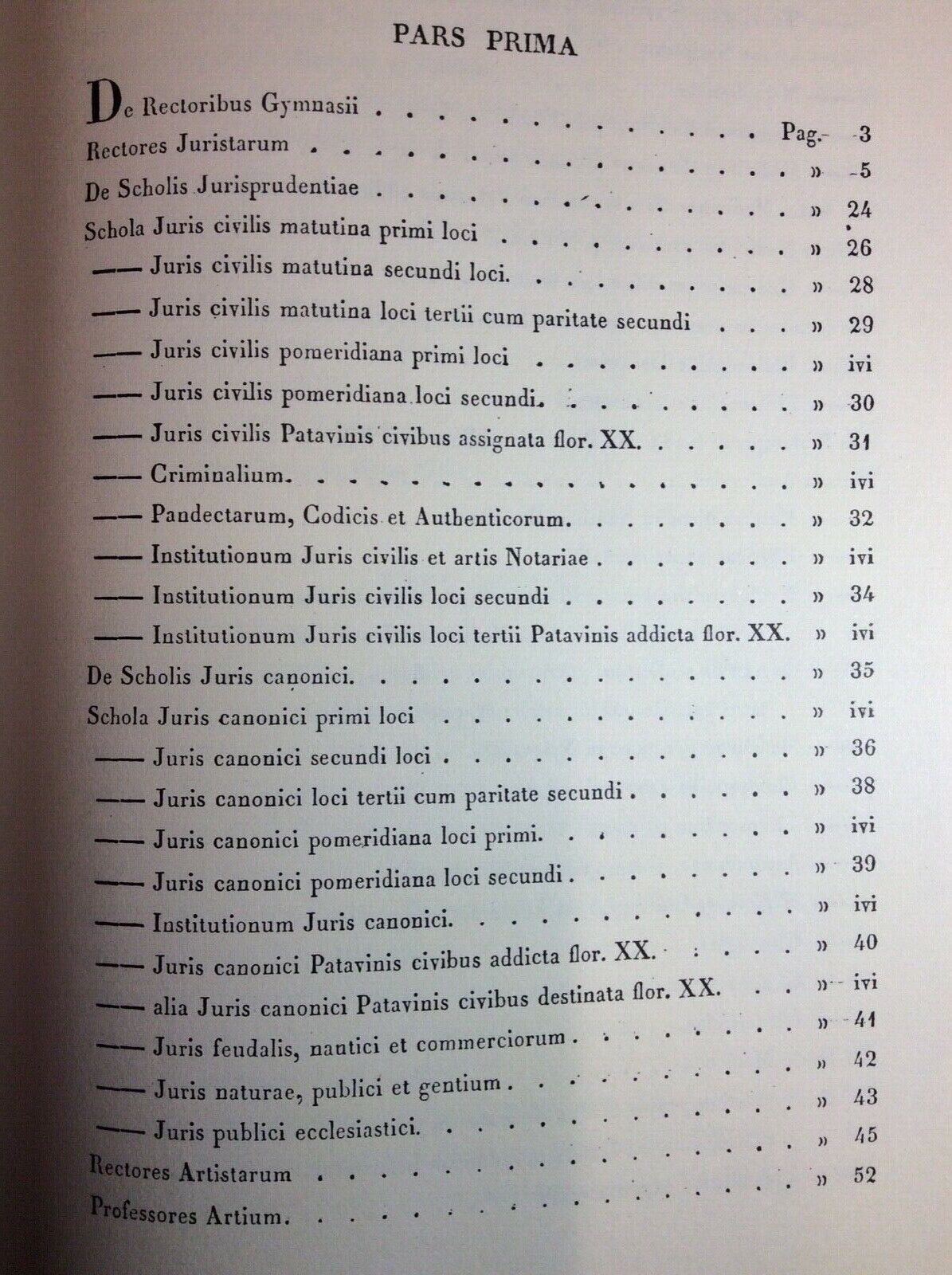 FASTI GYMNASII PATAVINI, FRANCISCO MARIA COLLE, GIUSEPPE VEDOVA,COPIA ANAS.FORNI
