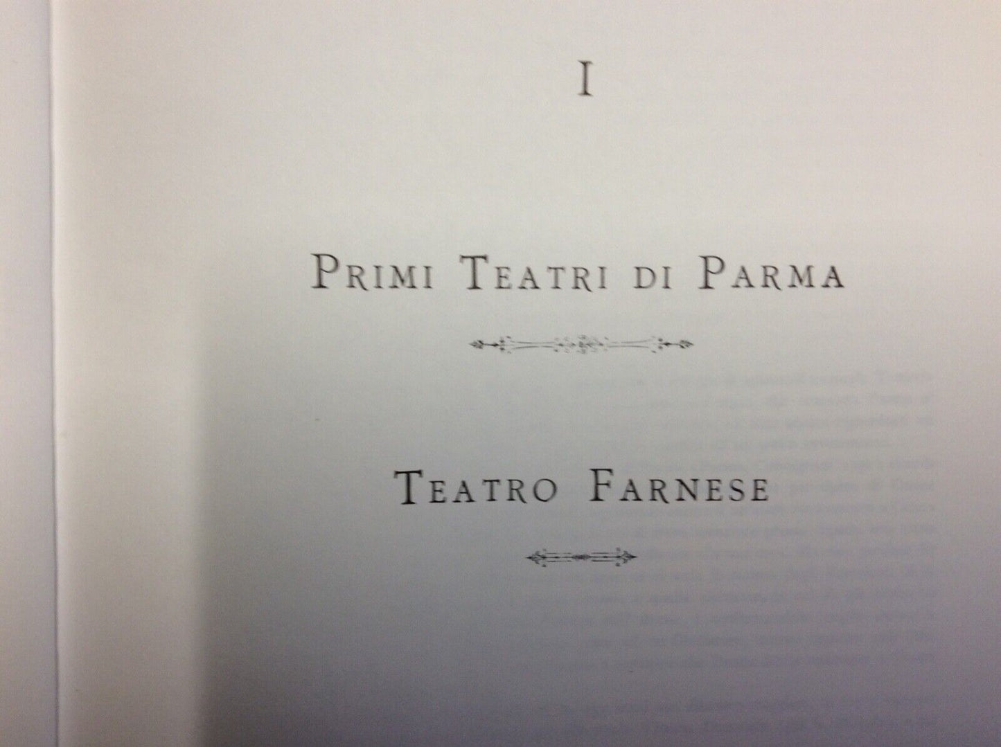 PARMA - SPETTACOLI DRAMMATICO-MUSICALI, COREOGRAFICI IN PARMA, FERRARI, FORNI