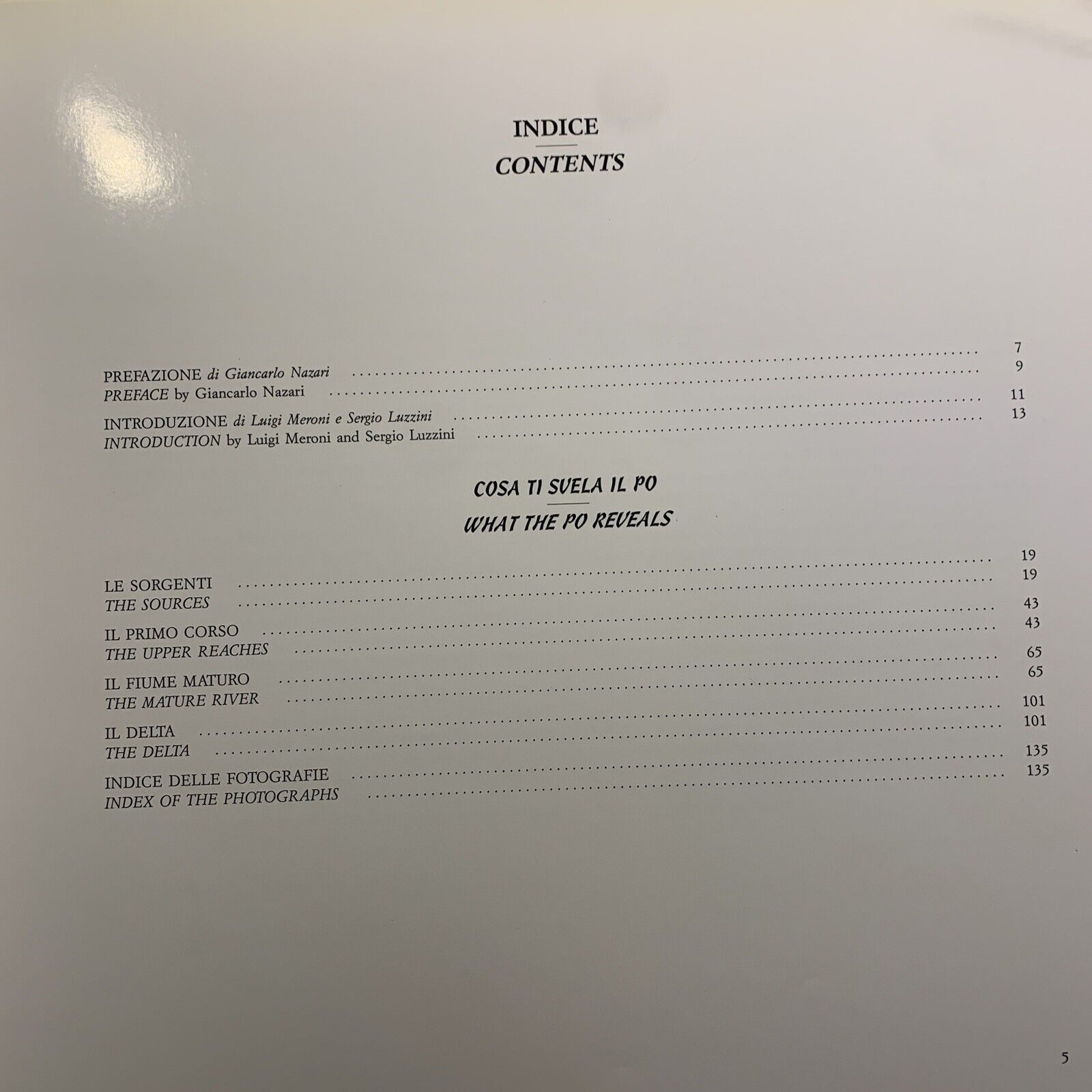 COSA TI SVELA IL PO - Luigi Meroni, Sergio Luzzini. Publinova Edizioni Negri #