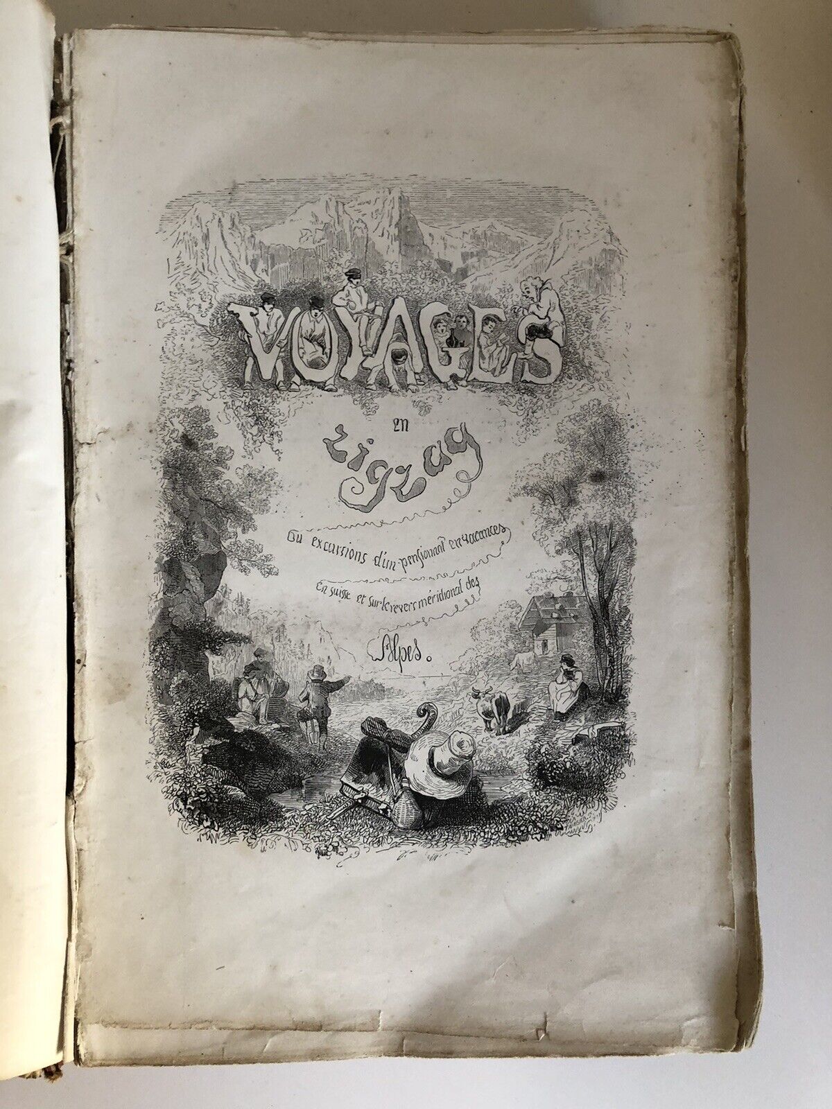 VOYAGES EN ZIGZAG - J. CLAYE 1903