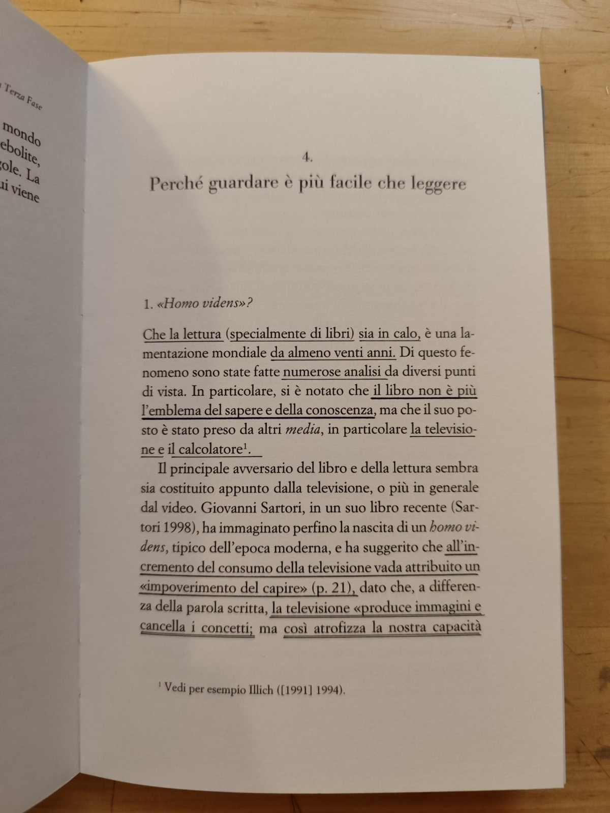 La terza fase, Raffaele Simone. Forme di sapere che stiamo perdendo Laterza 2000