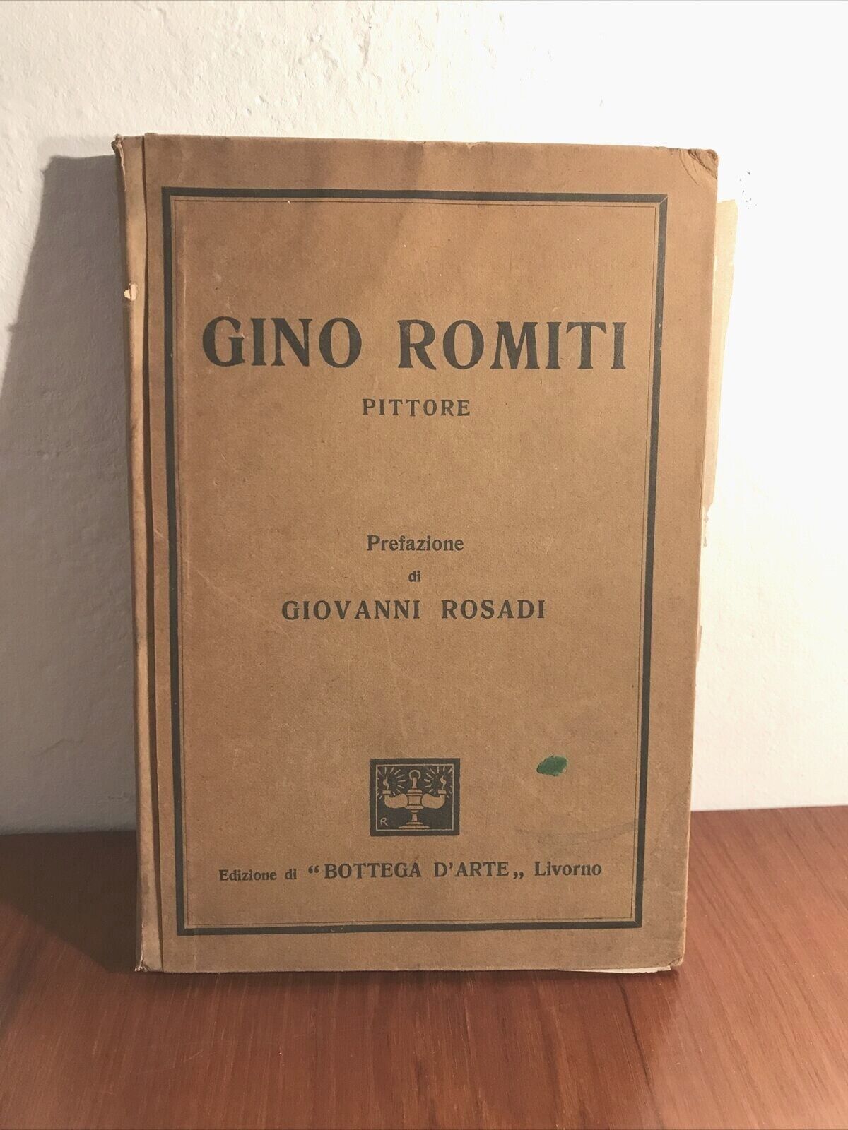 GINO ROMITI pittore Bottega d' arte 1922