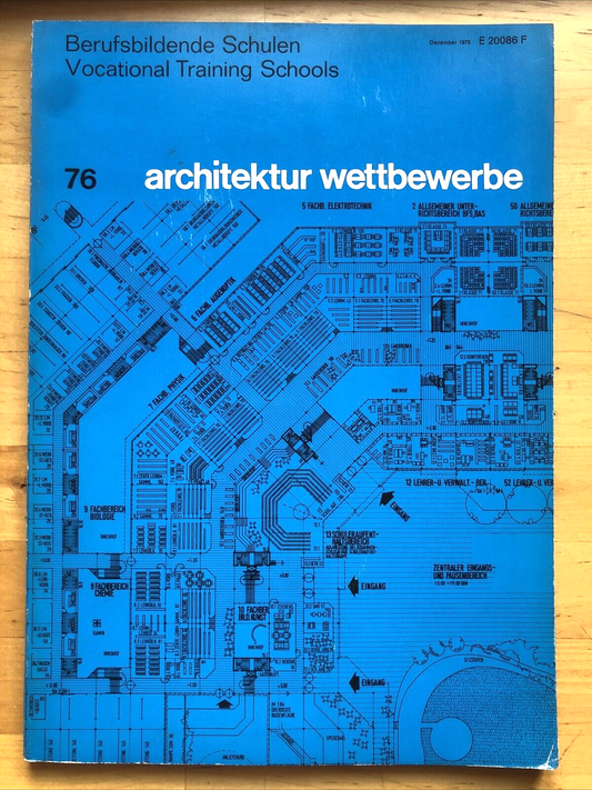 ARCHITEKTUR WETTBEWERBE 76 architettura architecture Vocational training schools