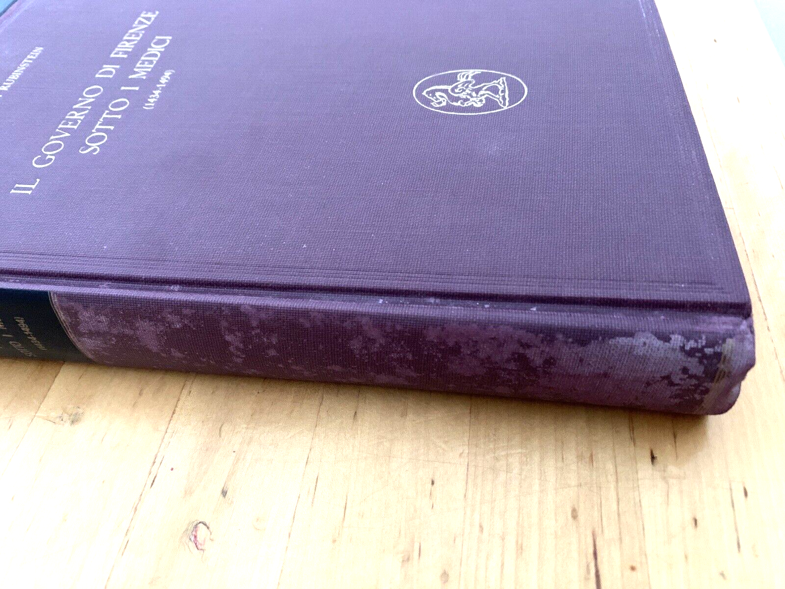Il Governo di Firenze sotto i Medici 1434-1494 Nicolai Rubinstein 1ª ediz. 1971