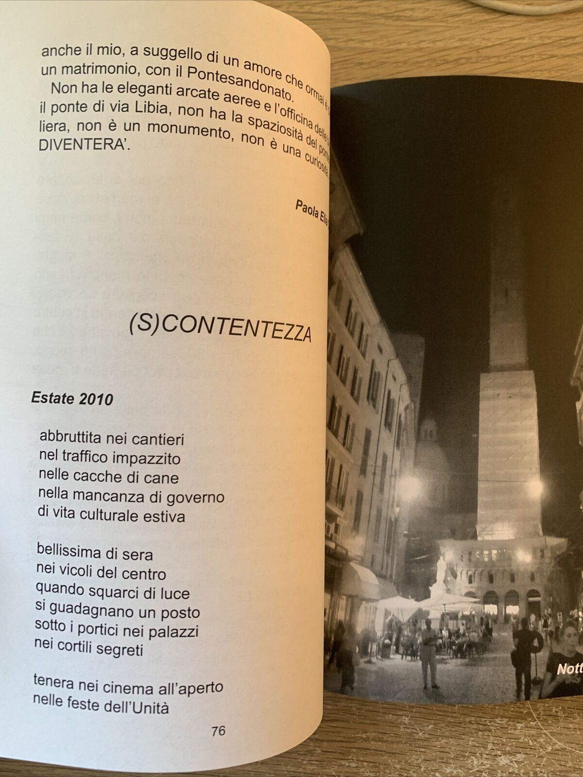 BOLOGNA a modo nostro. Trame percorsi emozioni. M. B. Masella, A. Piolanti
