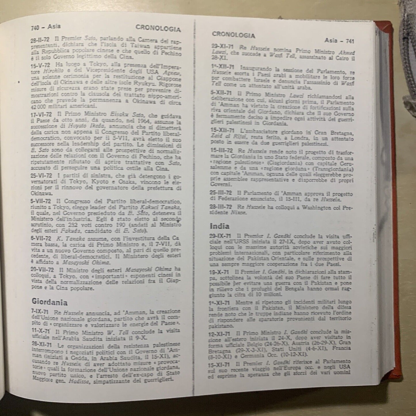 CRONOLOGIA DEGLI AVVENIMENTI POLITICI ANNI '70 (DAL 1970 AL 1980) - 3 VOLUMI #