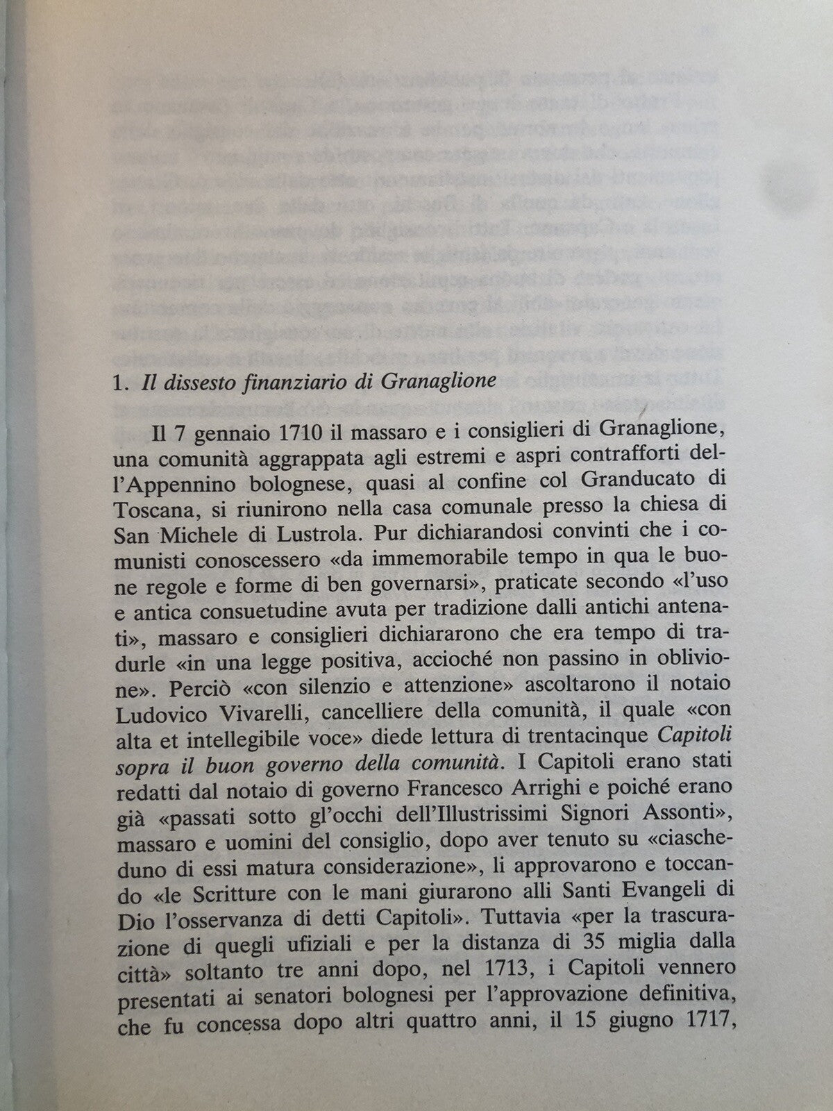 L'uso e il mercimonio Comunità e beni comunali nella montagna bolognese del sett