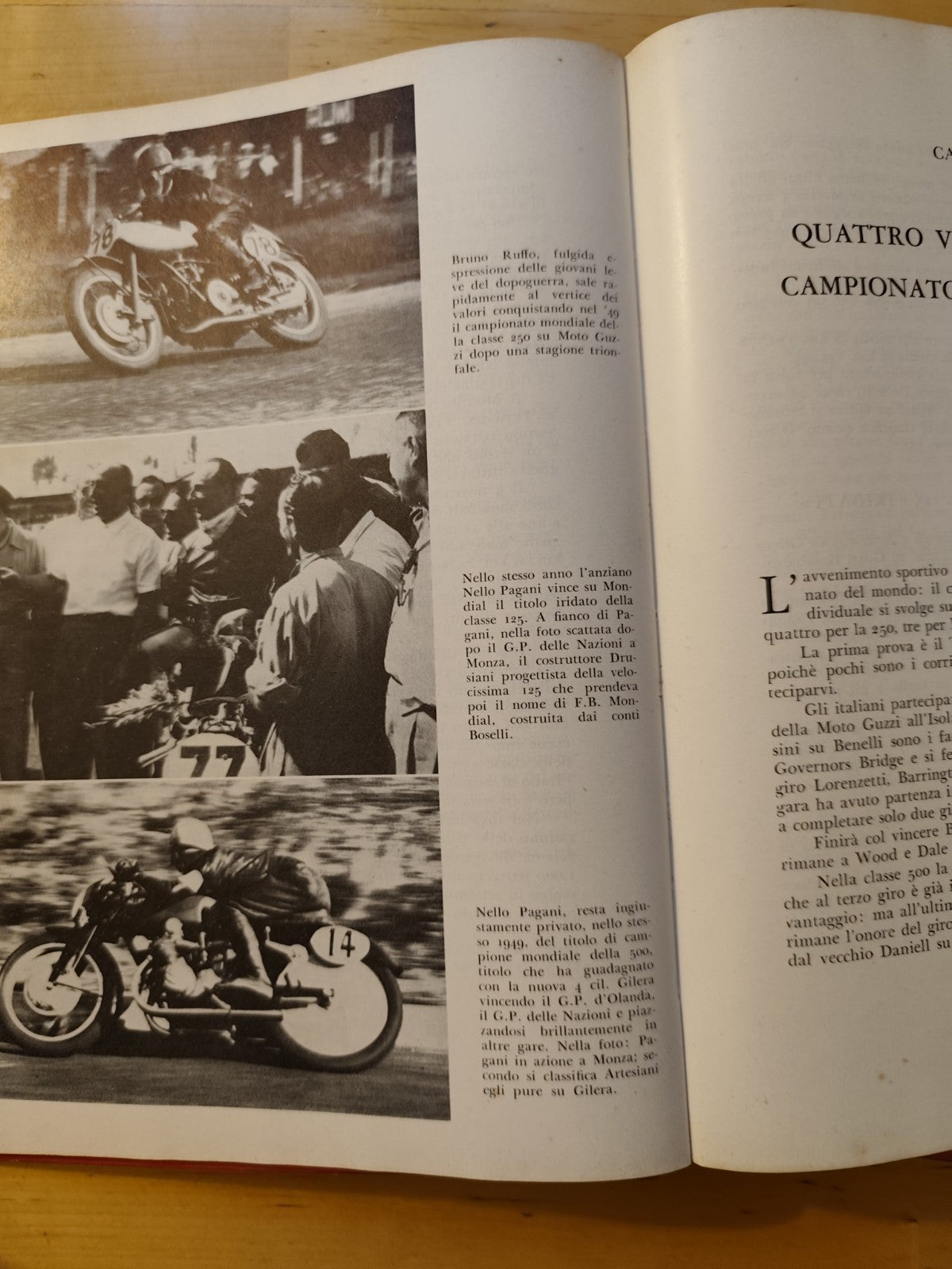 Storia illustrata del motociclismo in Italia - Federazione Motociclistica 3 voll