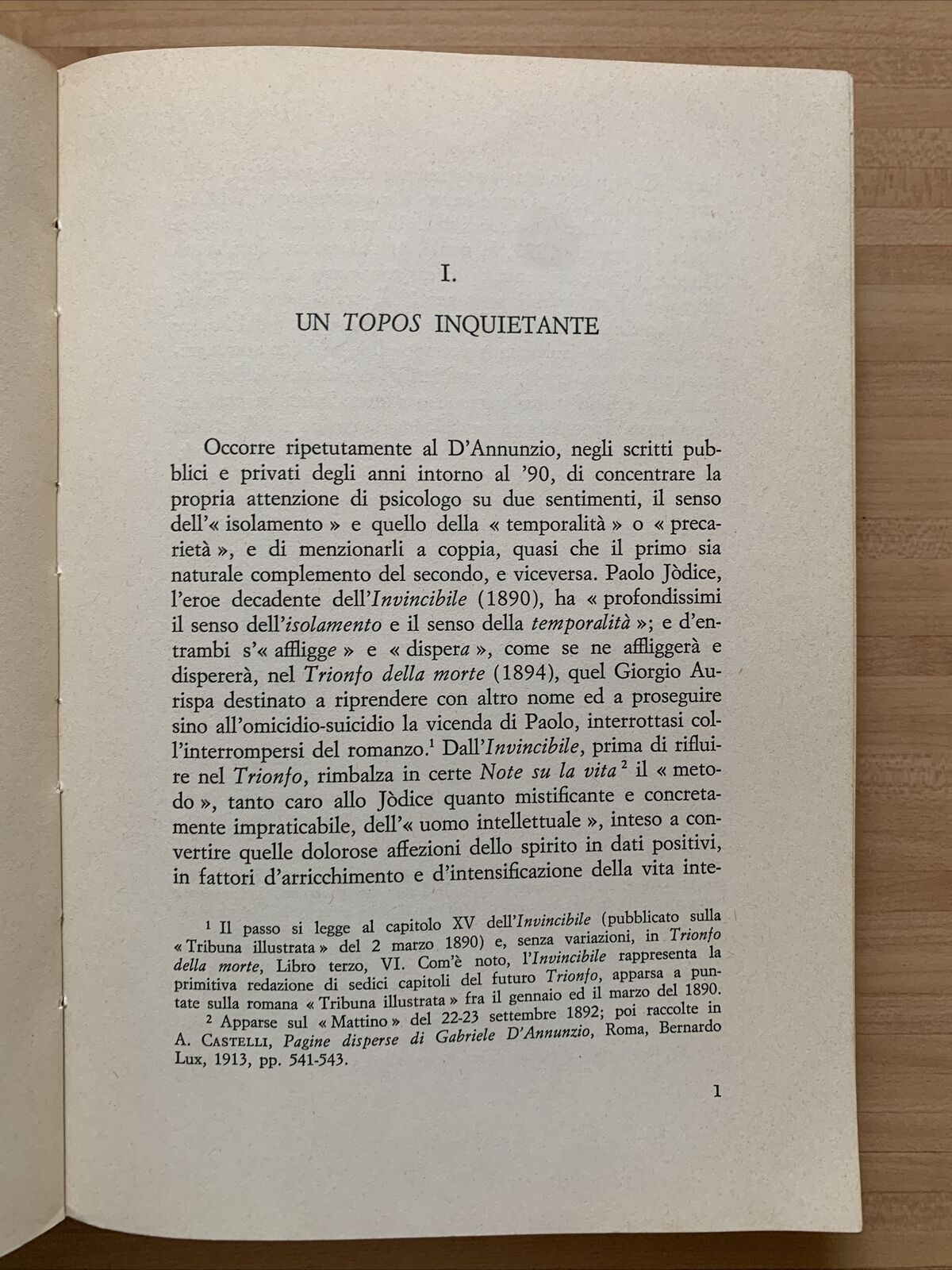 LA STRATEGIA DELLA TOTALITÀ - VITTORIO RODA saggio su Gabriele D'Annunzio #