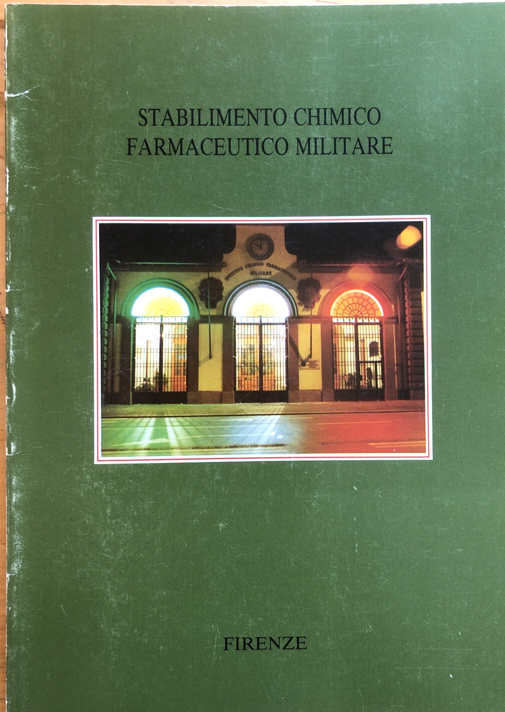 Stabilimento chimico farmaceutico militare Firenze, note informative 1990
