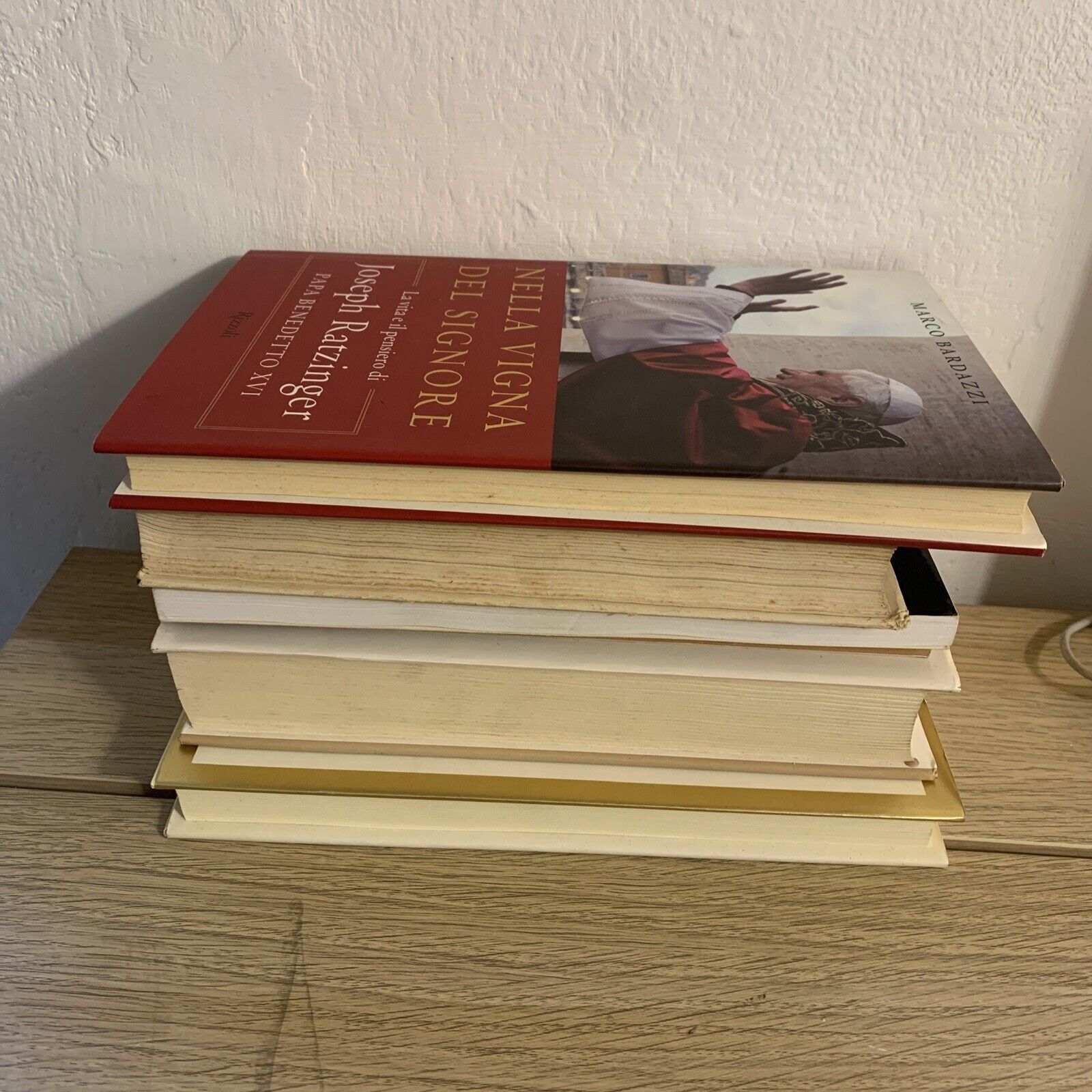 JOSEPH RATZINGER - GIOVANNI XXIII - GIOVANNI PAOLO II.  6 libri venduti insieme