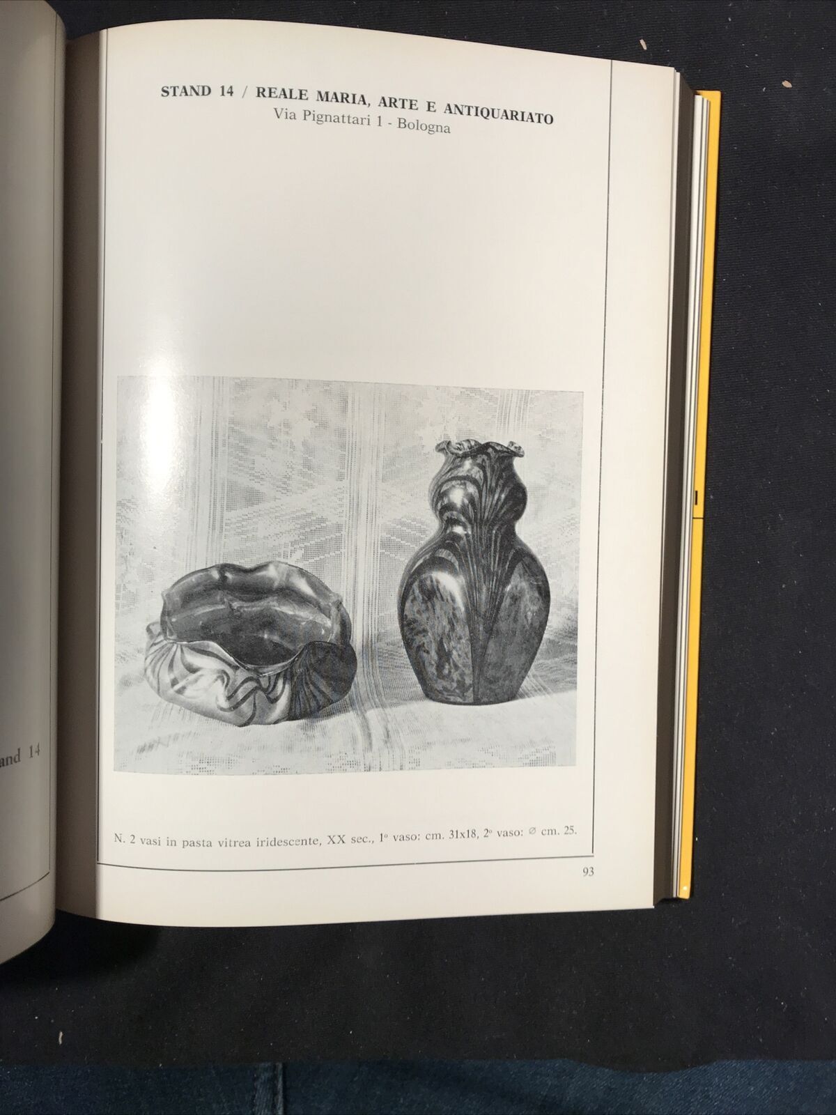 ANTIQUARIATO - MOSTRA REGIONALE BOLOGNA 1980