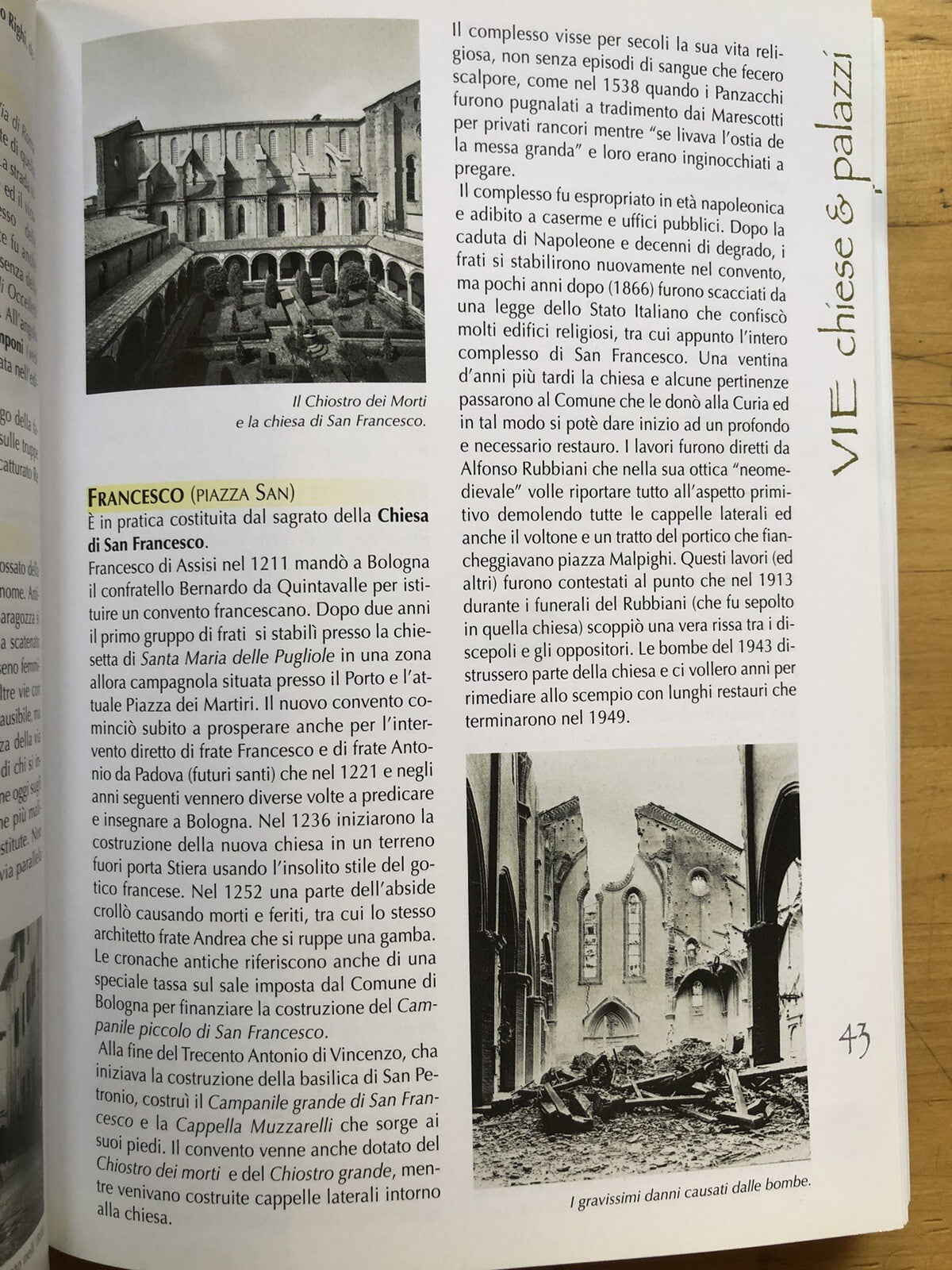 Bologna dalla A alla Z enciclopedia della città antica, Tiziano Costa 2011