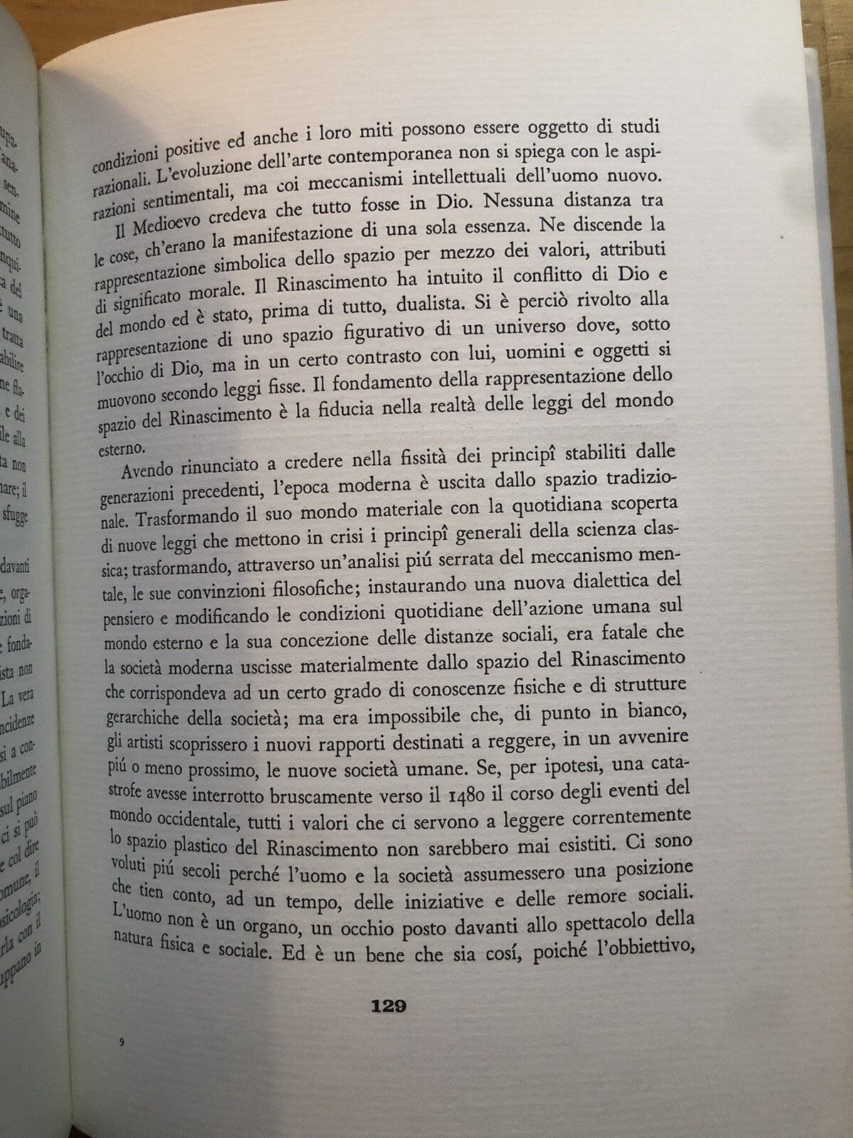 Lo spazio figurativo dal rinascimento al cubismo Pierre Francastel, Einaudi 1957