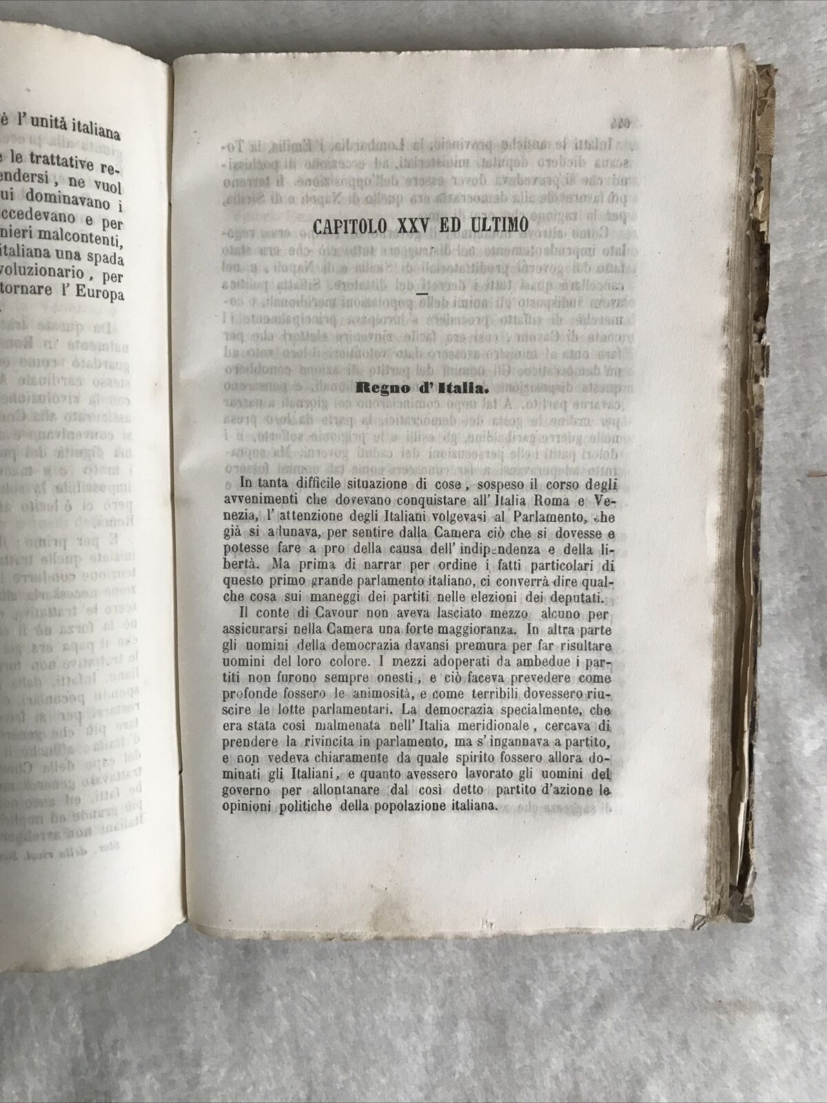 STORIA DELL'INSURREZIONE SICILIANA, Giovanni la Cecilia, Sanvito 1861 - Vol 2