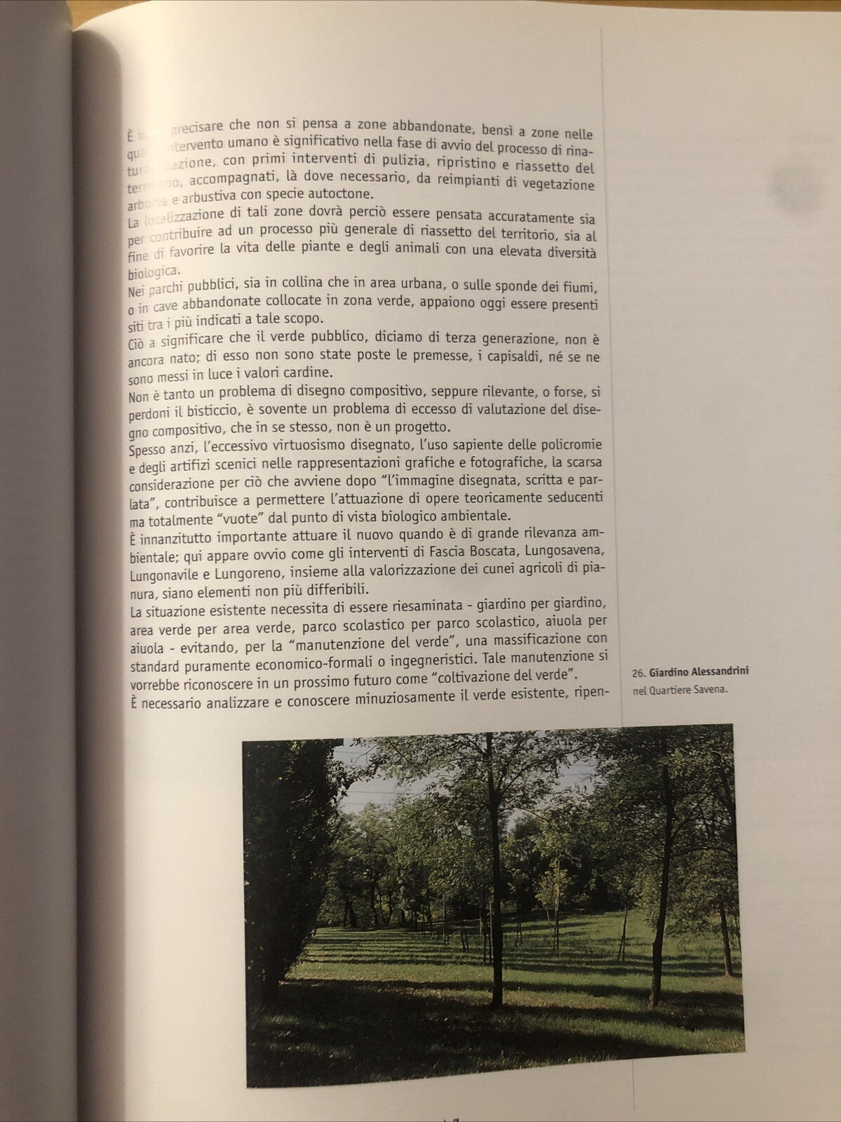 Parchi e Giardini di Bologna una guida sul verde della città, ed. Compositori
