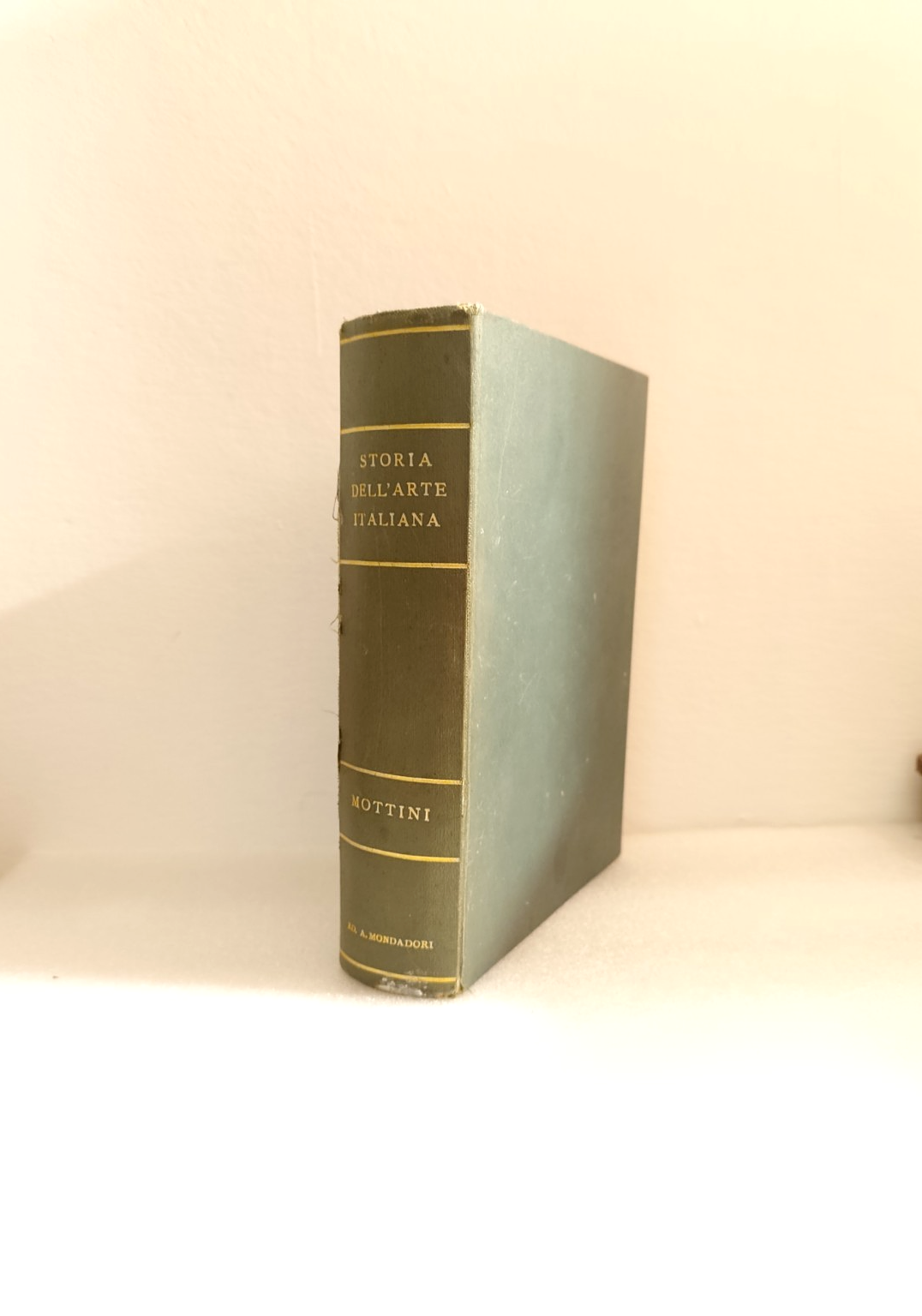 Storia dell'arte Italiana, Mottini, Mondadori 1939 completo da arte antica a 900