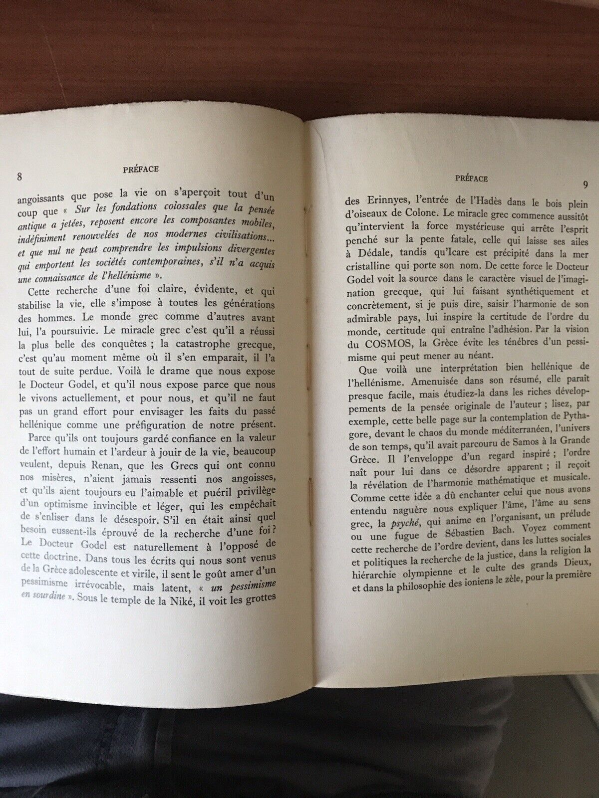 RECHERCHE D'UNE FOI, Roger Godel, les belles lettres 1940