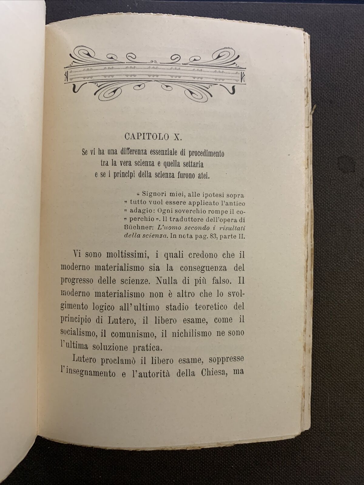 LE INSIDIE DEL POSITIVISMO E DEL SOCIALISMO svelate al popolo. Bonsignori 1905 #